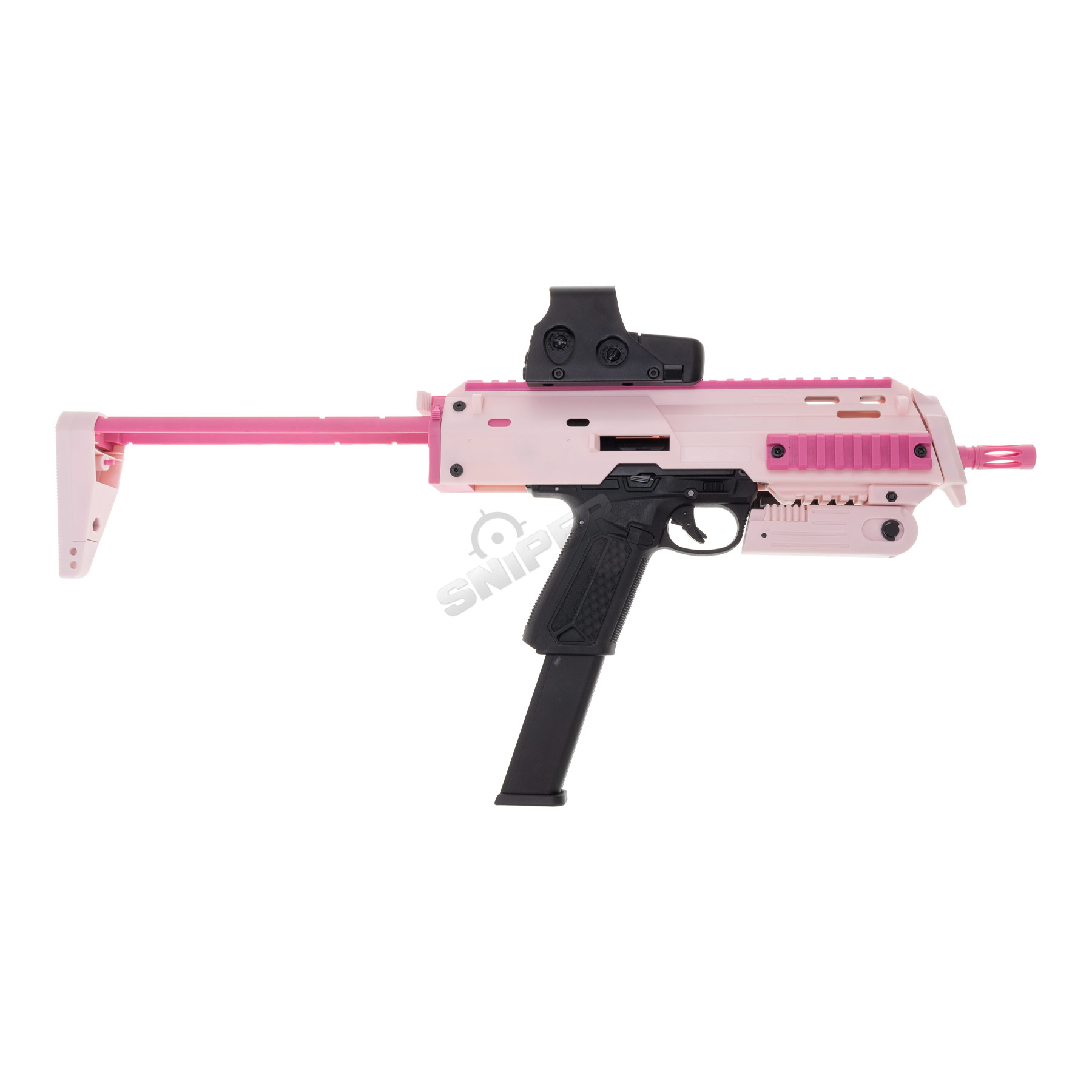 Prep my Airsoft - Action Army AAP 01 Assassin GBB Softair Pistole, Black/Pink