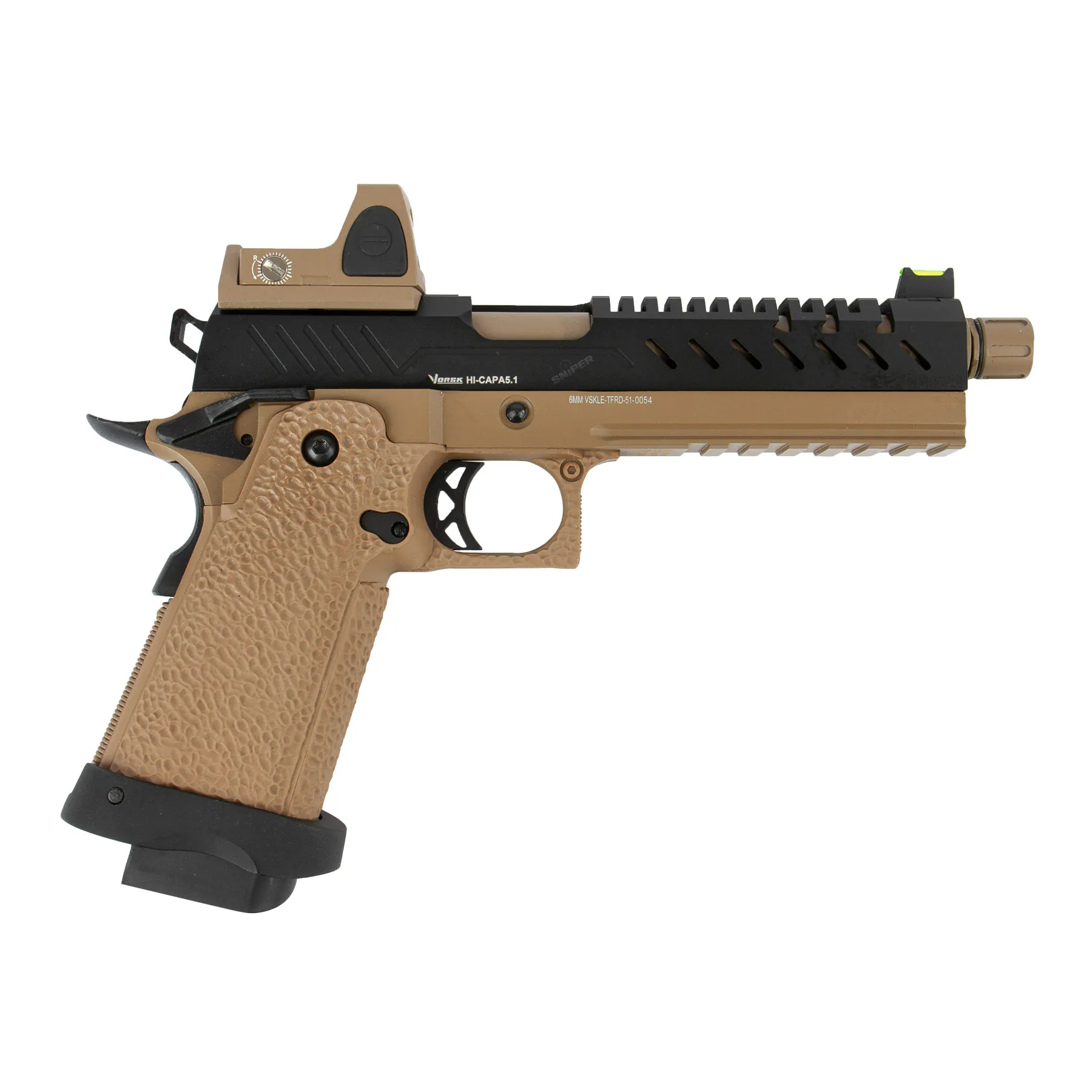 Vorsk Hi-Capa 5.1 BDS Tan/Black GBB Softair