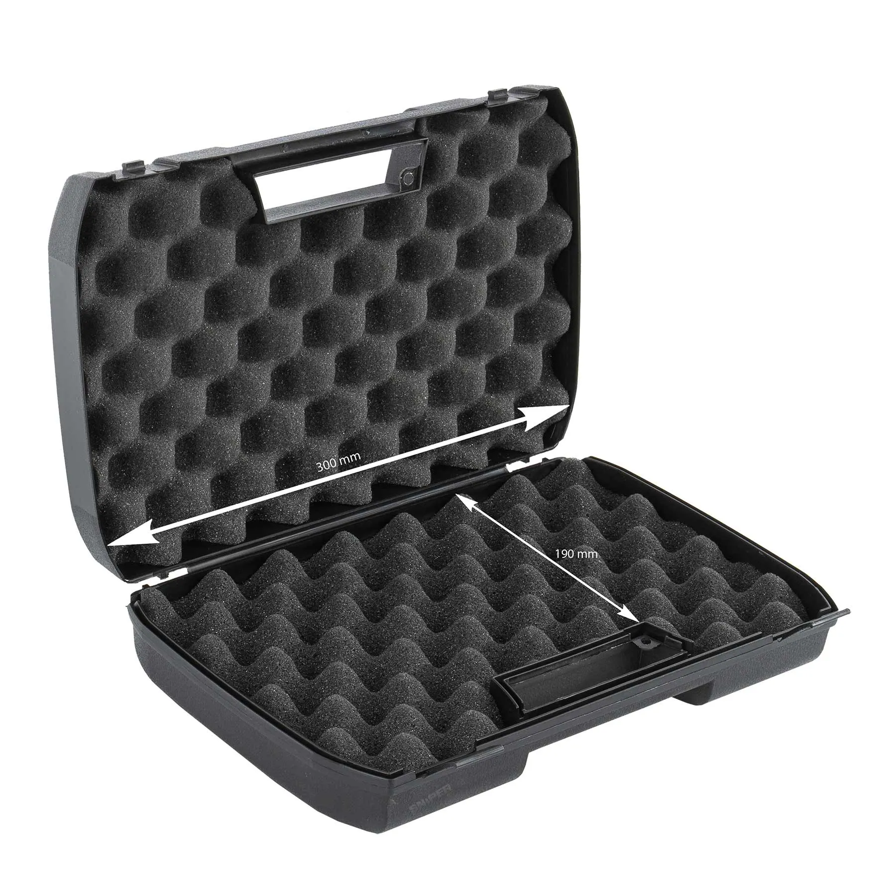 Reapo Pistolen Koffer 30x19 cm, black
