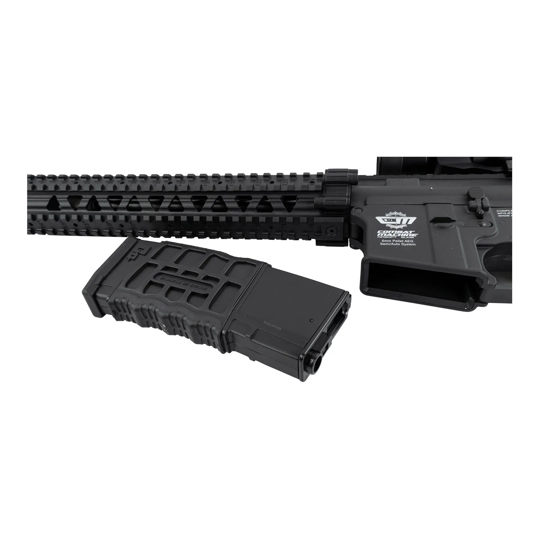 G&G CM16 SRS ETU < 0,5 Joule Softair Gewehr, Black