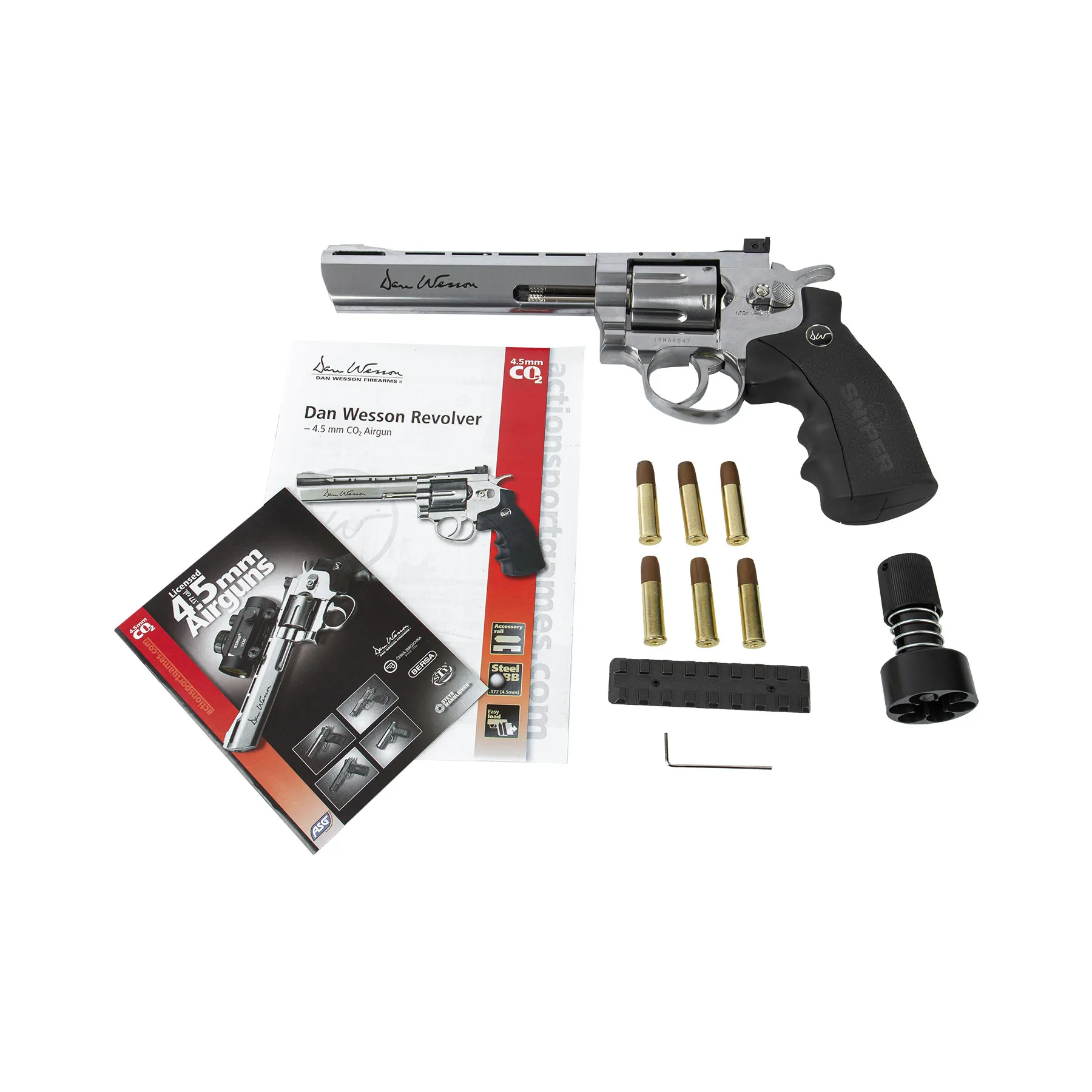Dan Wesson Airsoft Revolver 6 Zoll