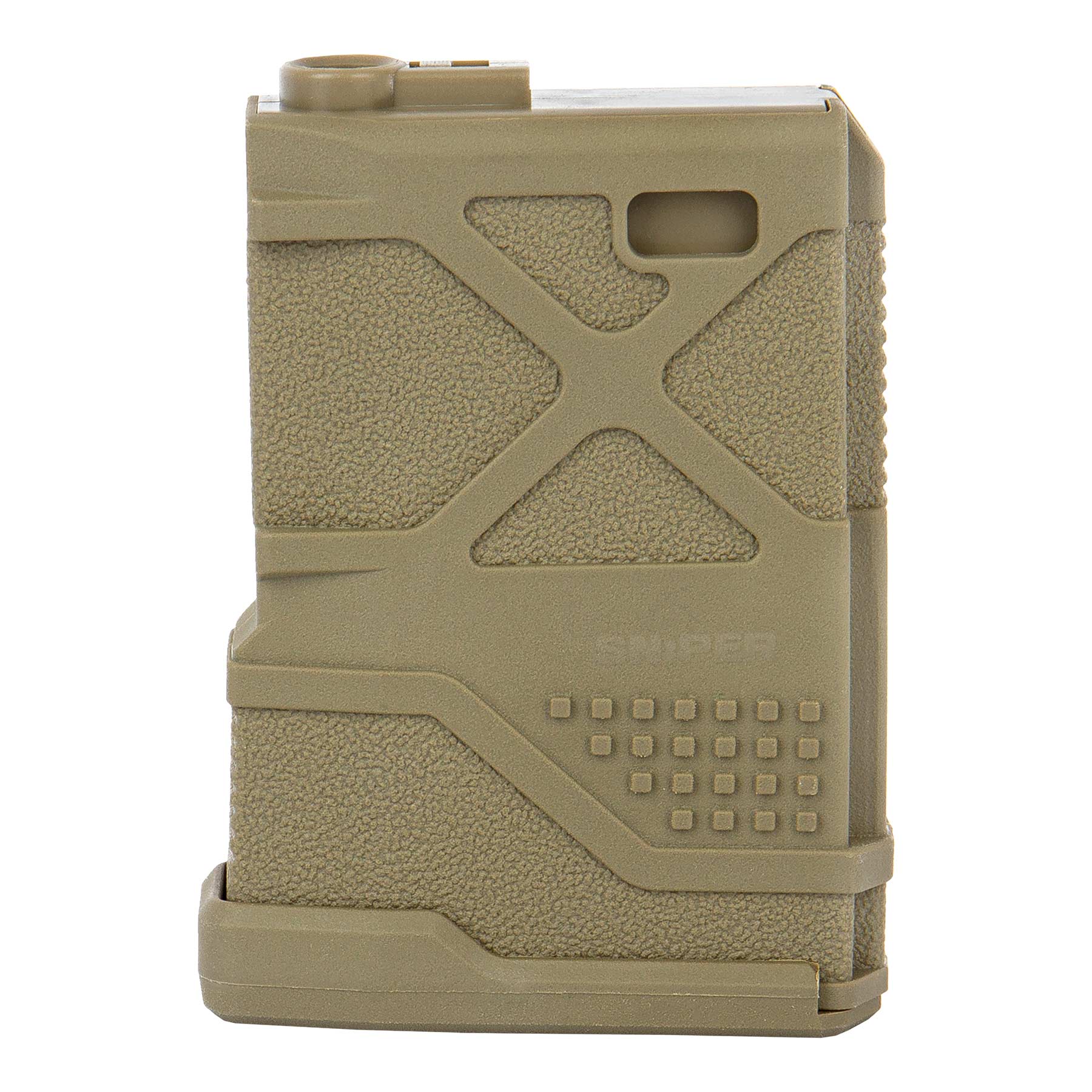 Low Cap short Magazin 70rds, Tan