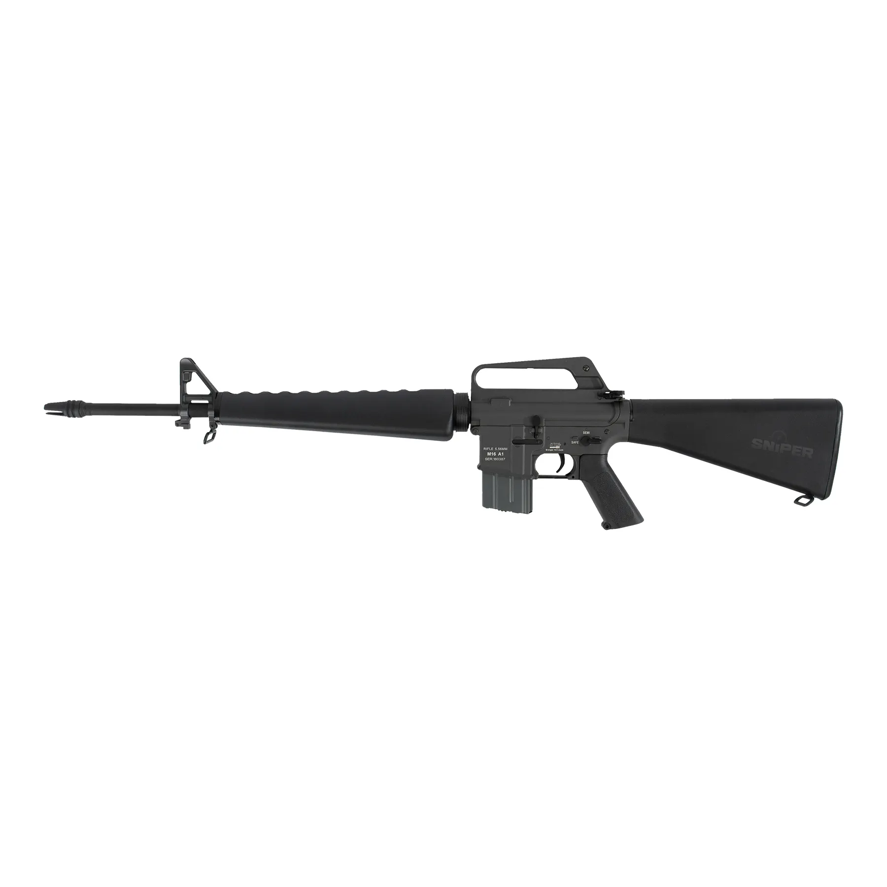 M16A1 Vietnam Mosfet ECU < 0,5 Joule AEG, Black