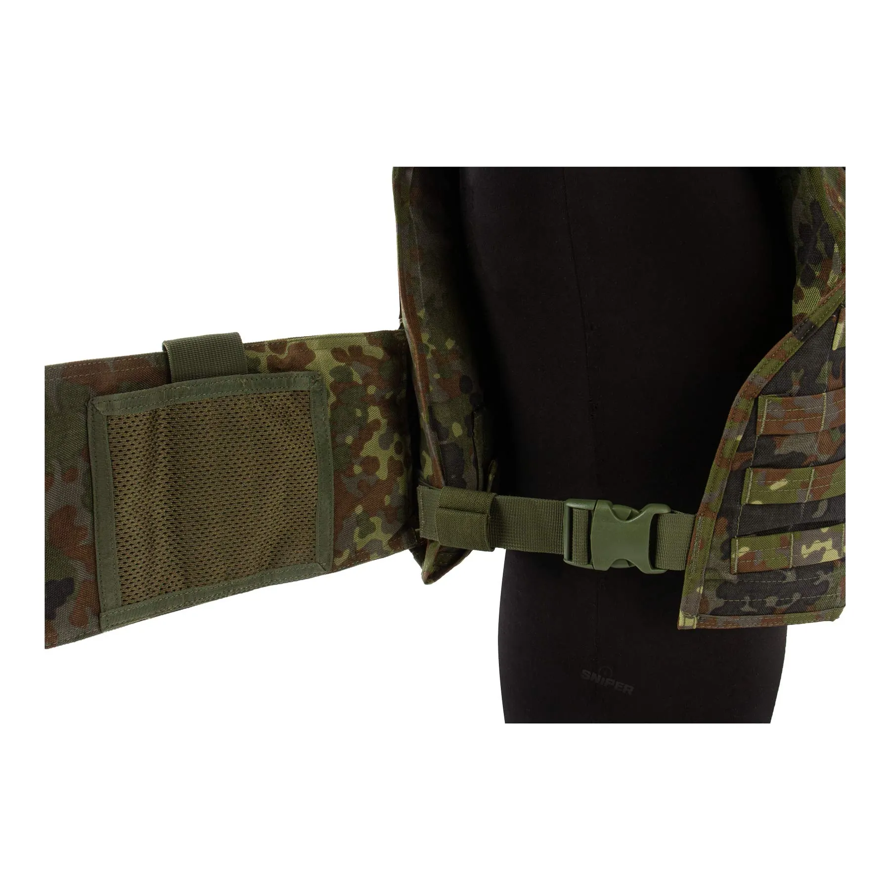 DACC Platecarrier Flecktarn Plattenträger