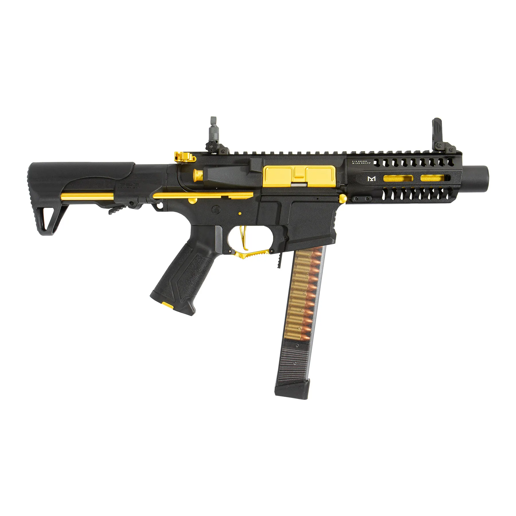 G&G ARP 9 Stealth (S)AEG, Gold