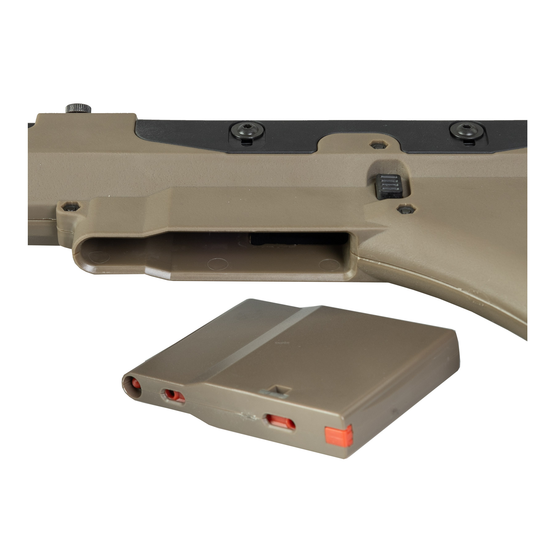 Silverback SRS A2/M2 Sport 16" pull-bolt Scharfschützengewehr, FDE