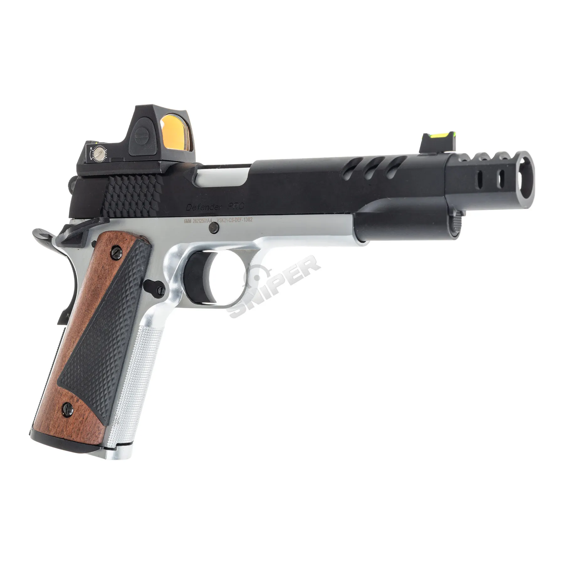 Vorsk CS Defender Pro MEU GBB, Black/Silver