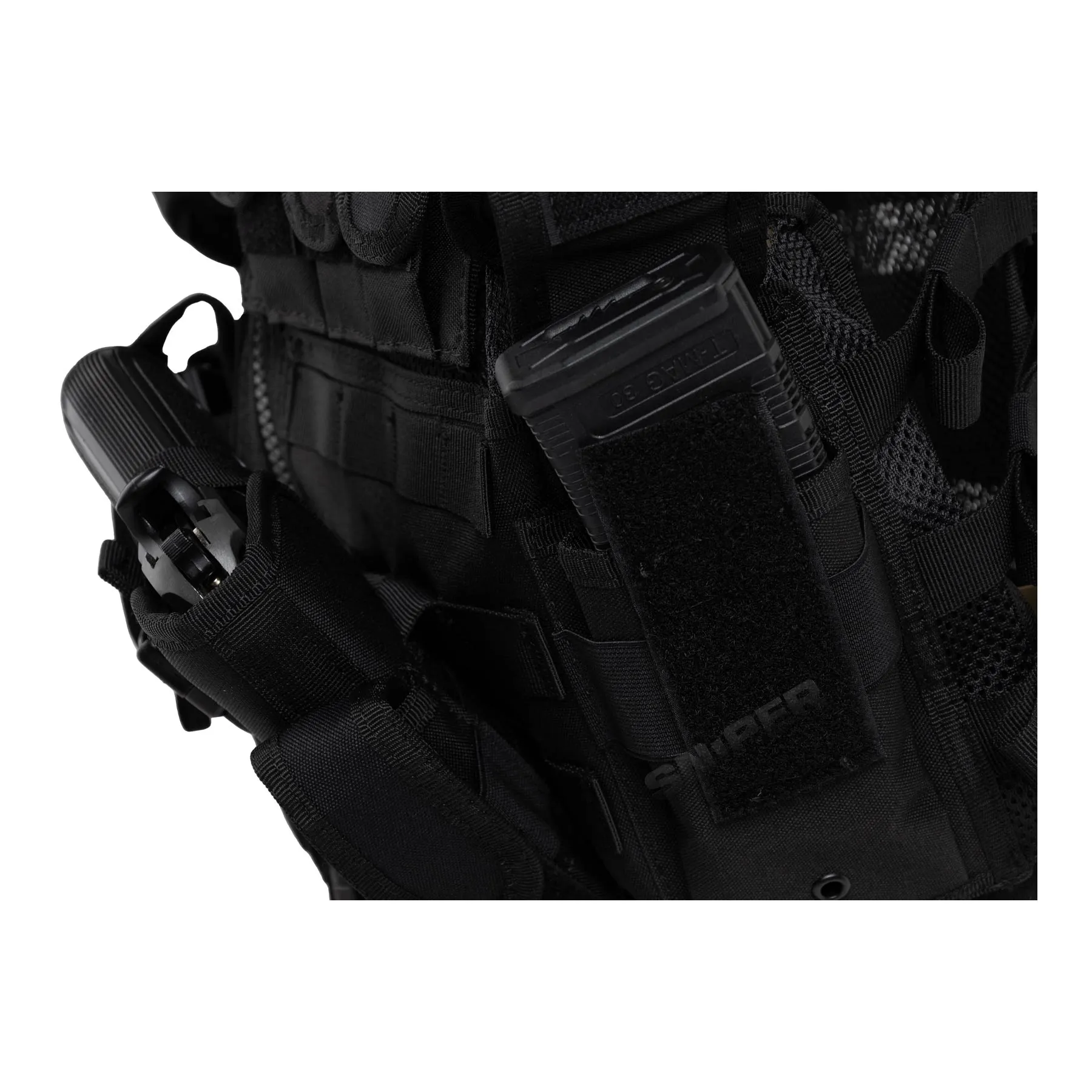 Reapo Tactical Mesh Vest, Black