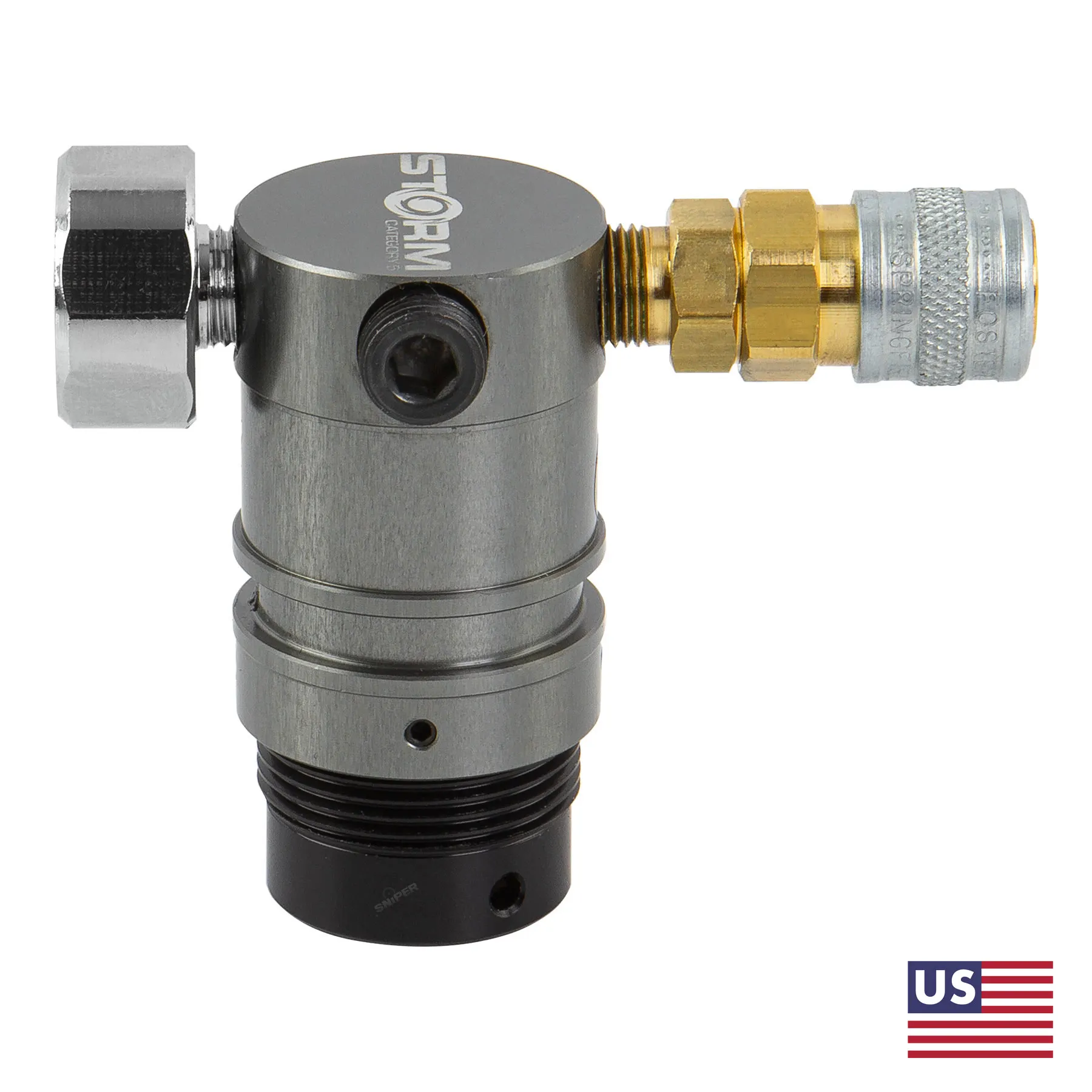 Storm Regulator Category 5 On Tank, Black Storm Regulator Category 5 On Tank, Black