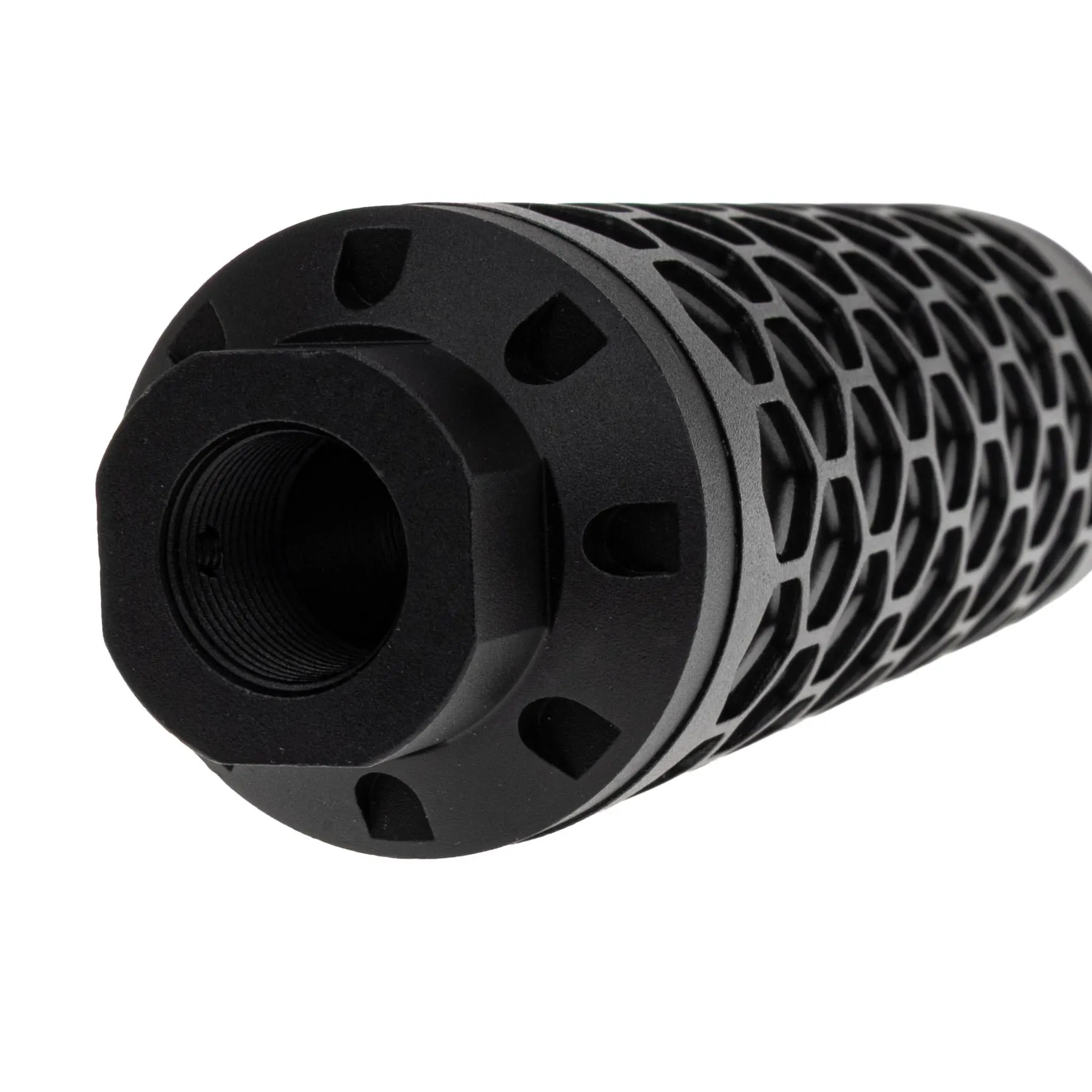 Reapo Hexa-Silencer Short 14mm CCW, Black