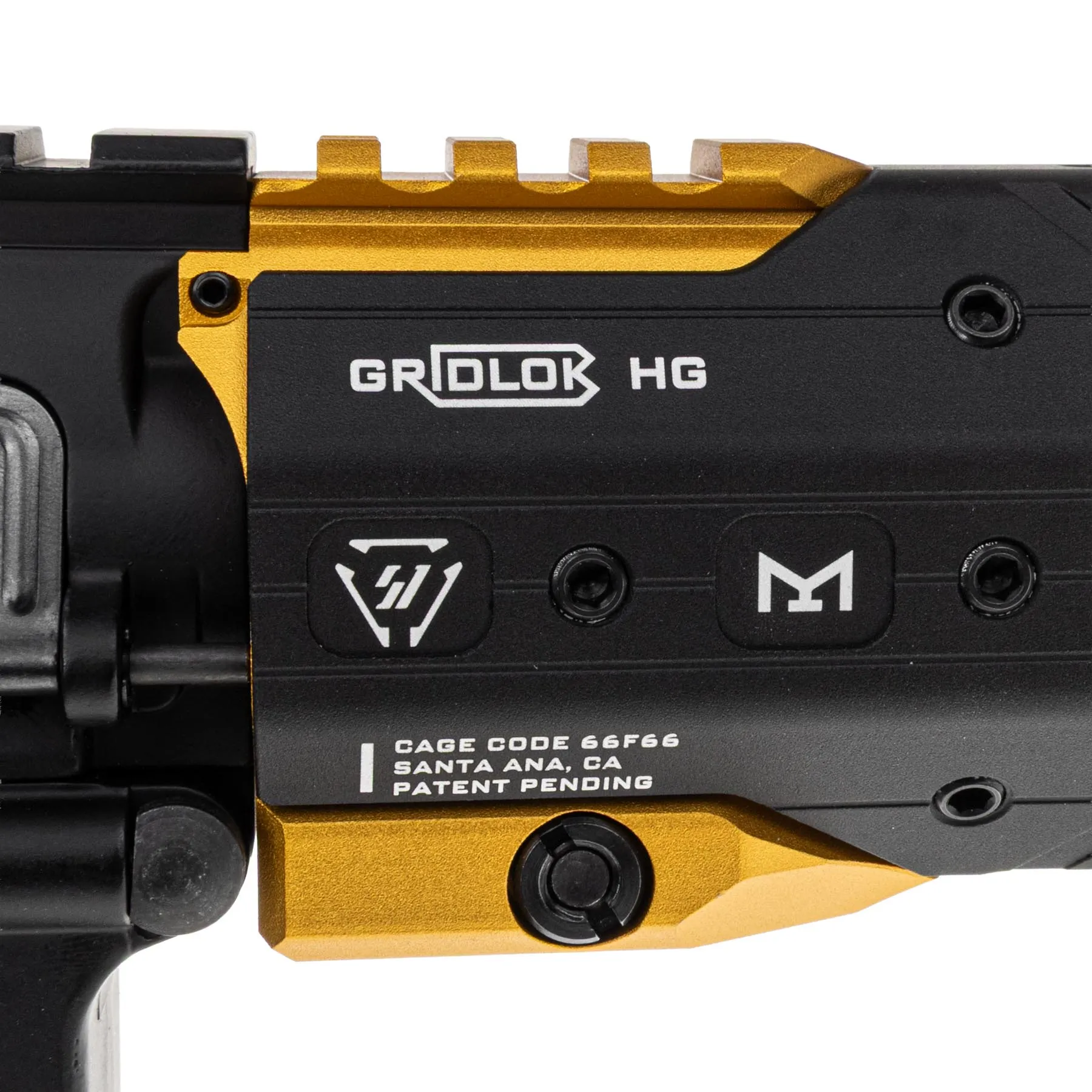 SAC x Fusion F2 Strike Industries Gridlock 11", Black/Gold