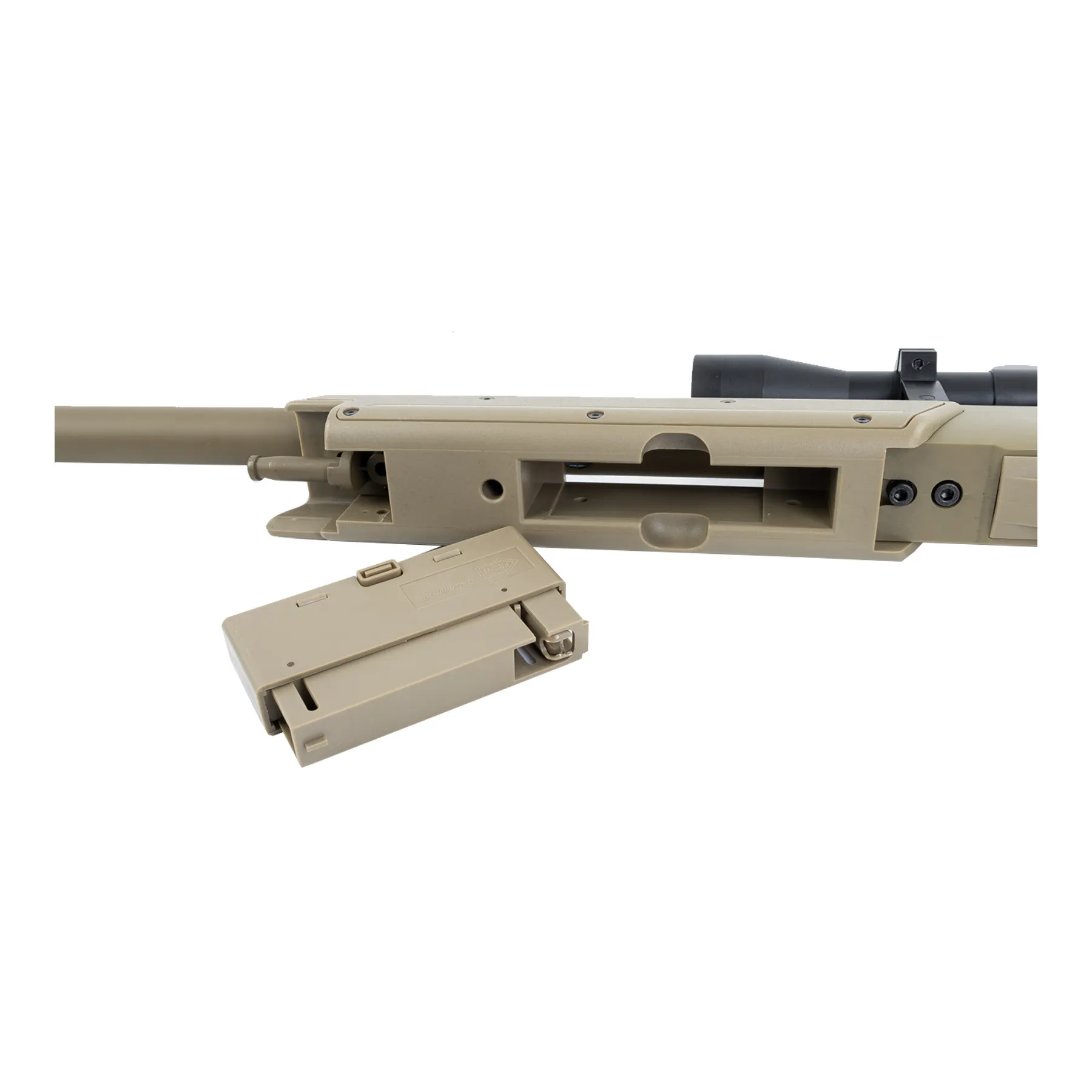 Tango T96 Spring Sniper Rifle Set, Tan