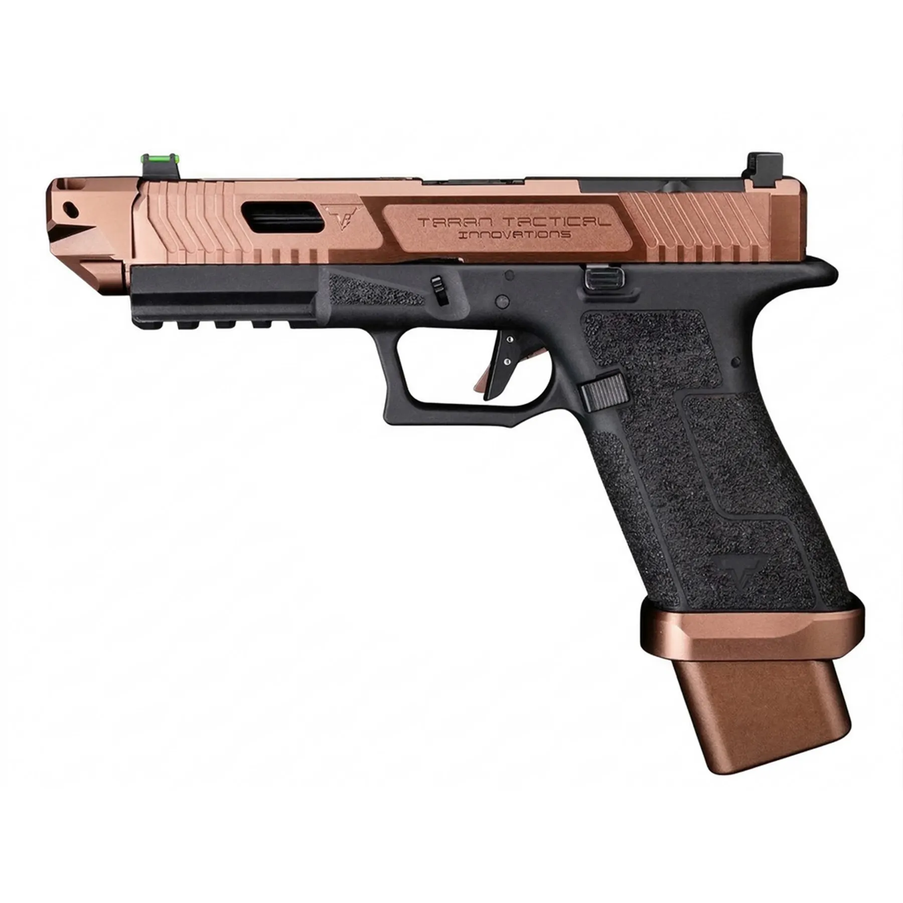 EMG TTI Ballerina CNC GBB Airsoft Pistole, Bronze
