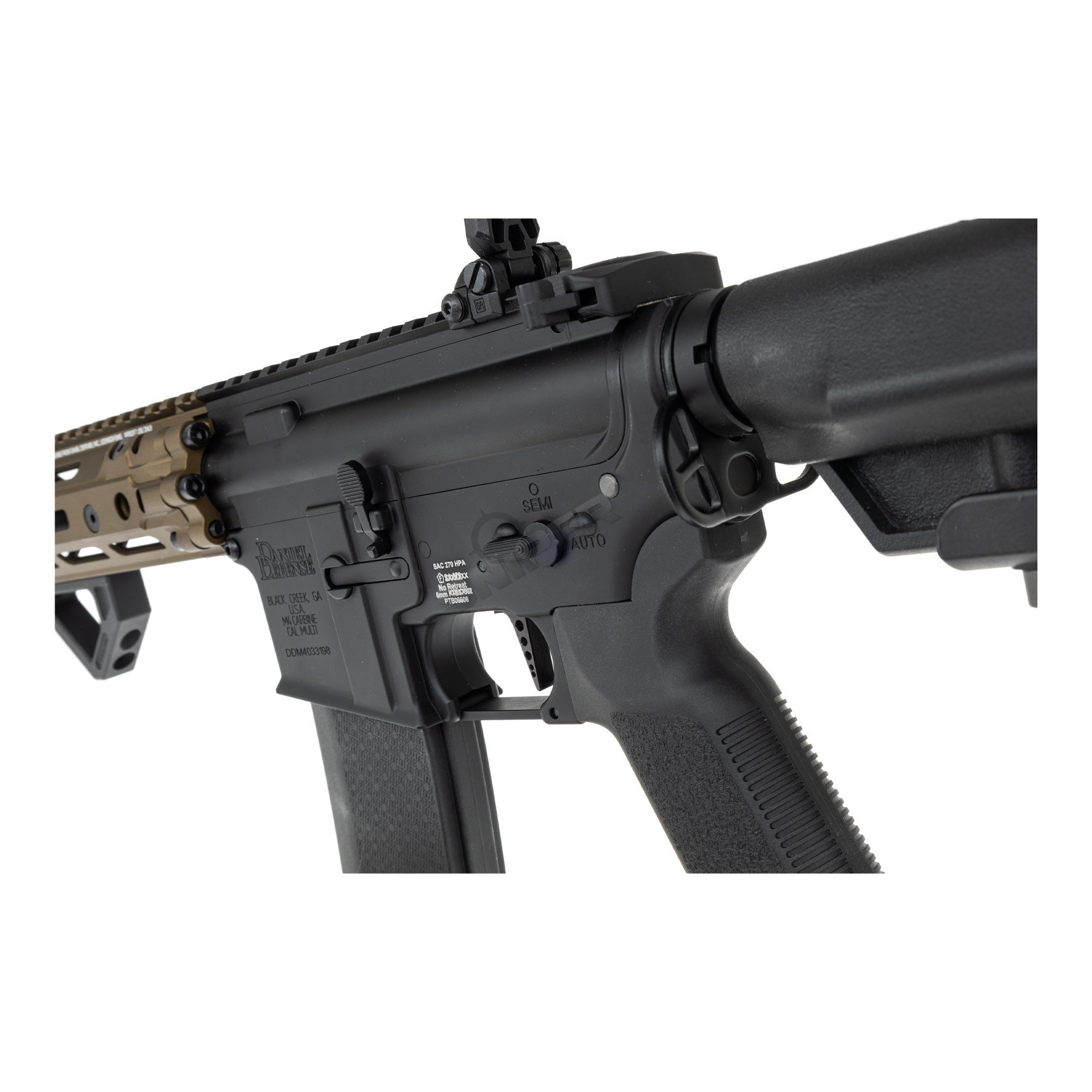 SAC x Wolverine SA-E28 14,5" RIS III HPA, Chaos Bronze