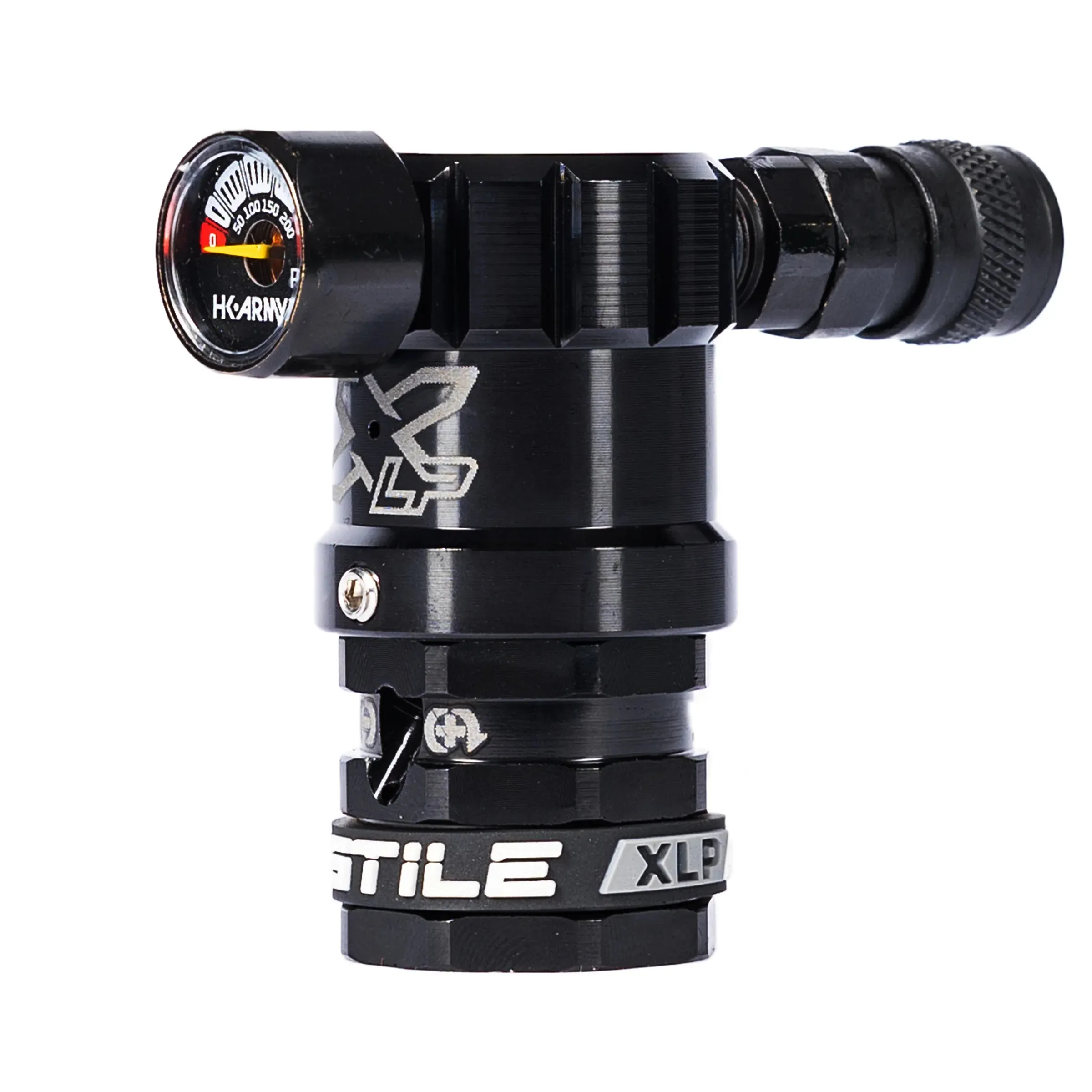 Hostile LXP Regulator Side Port, Black