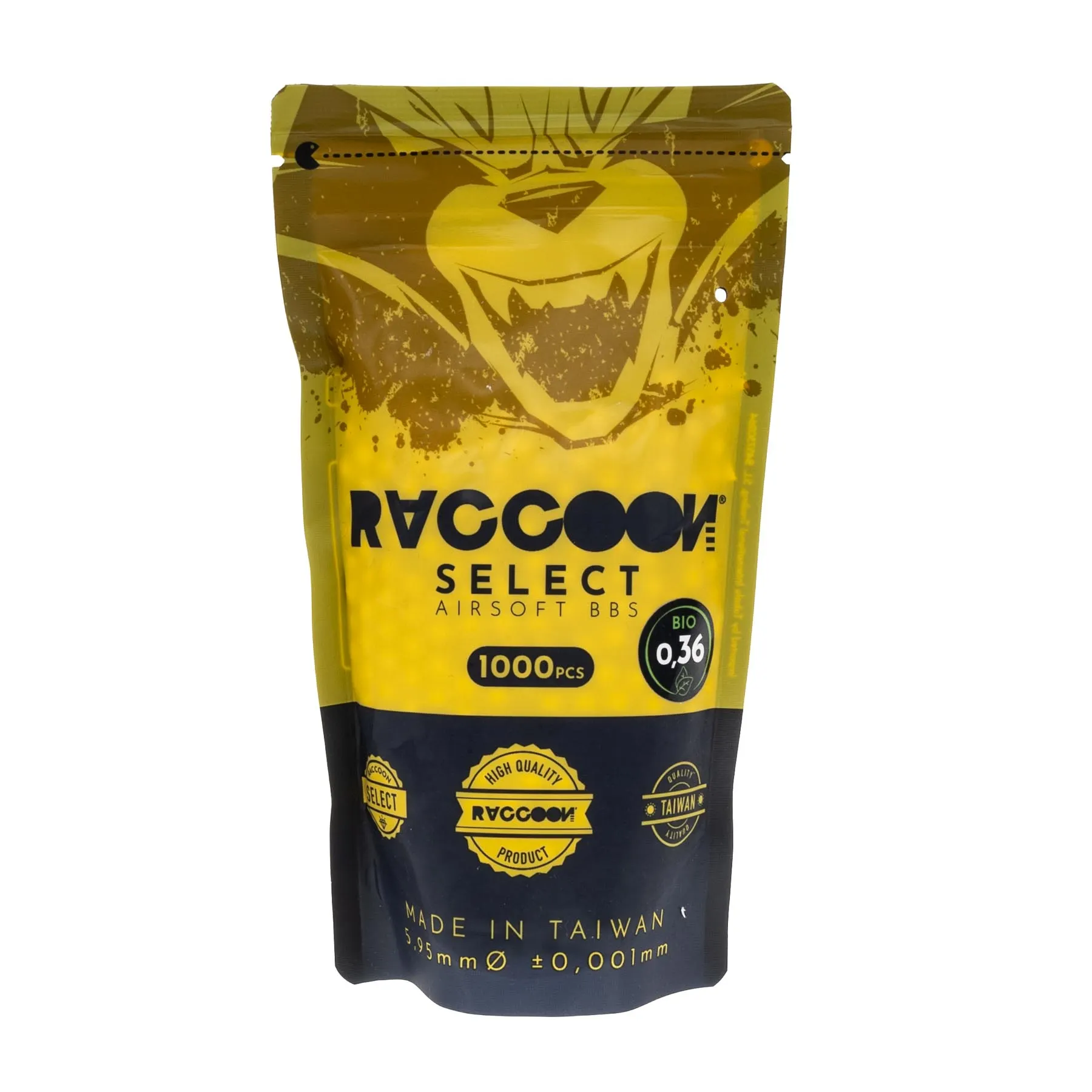 Raccoon Select Bio BB´s 0,36g, 1000pcs