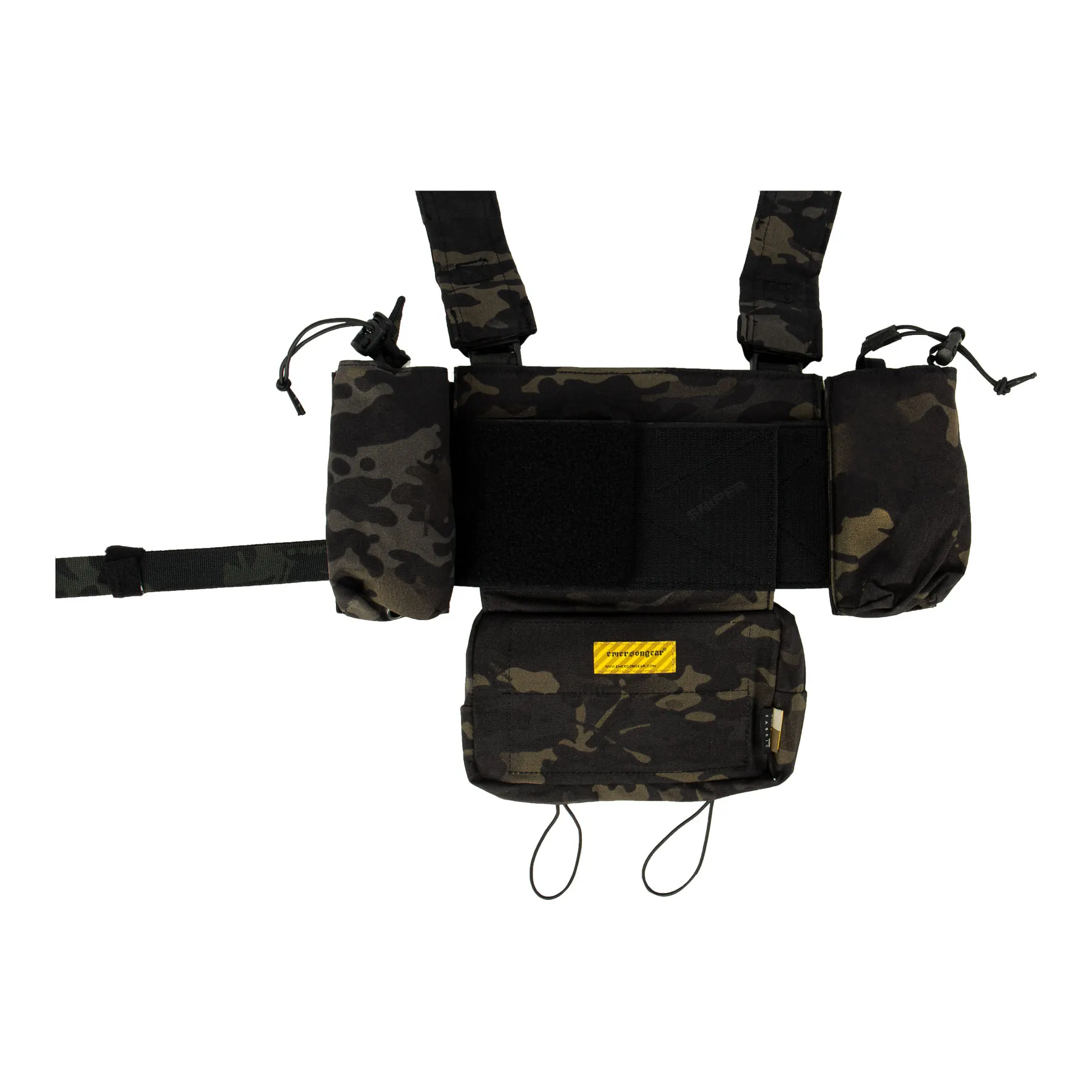 Micro Fight Chissis MK3 Chest Rig, Multicam Black