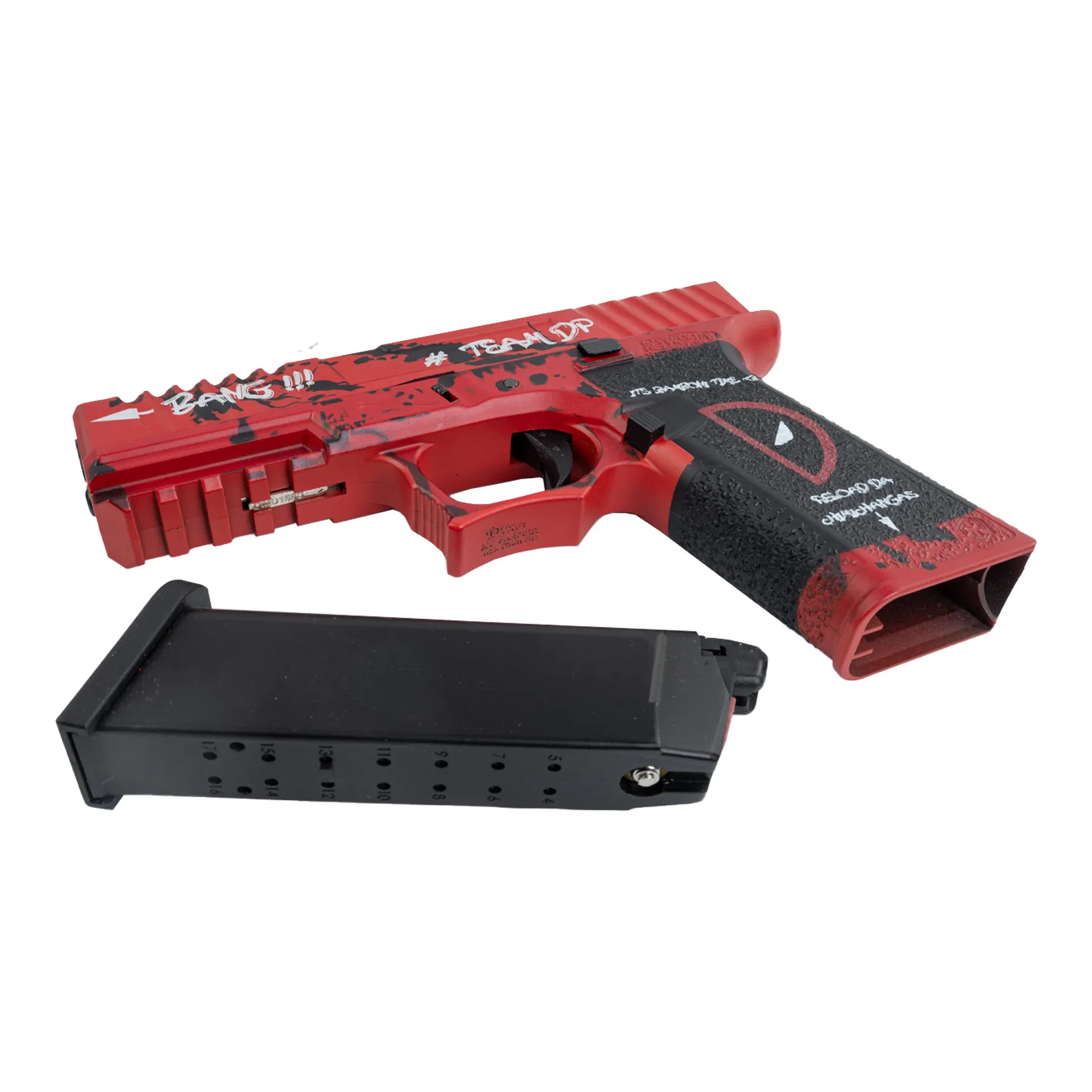 AW Custom VX7 GBB, Red Version