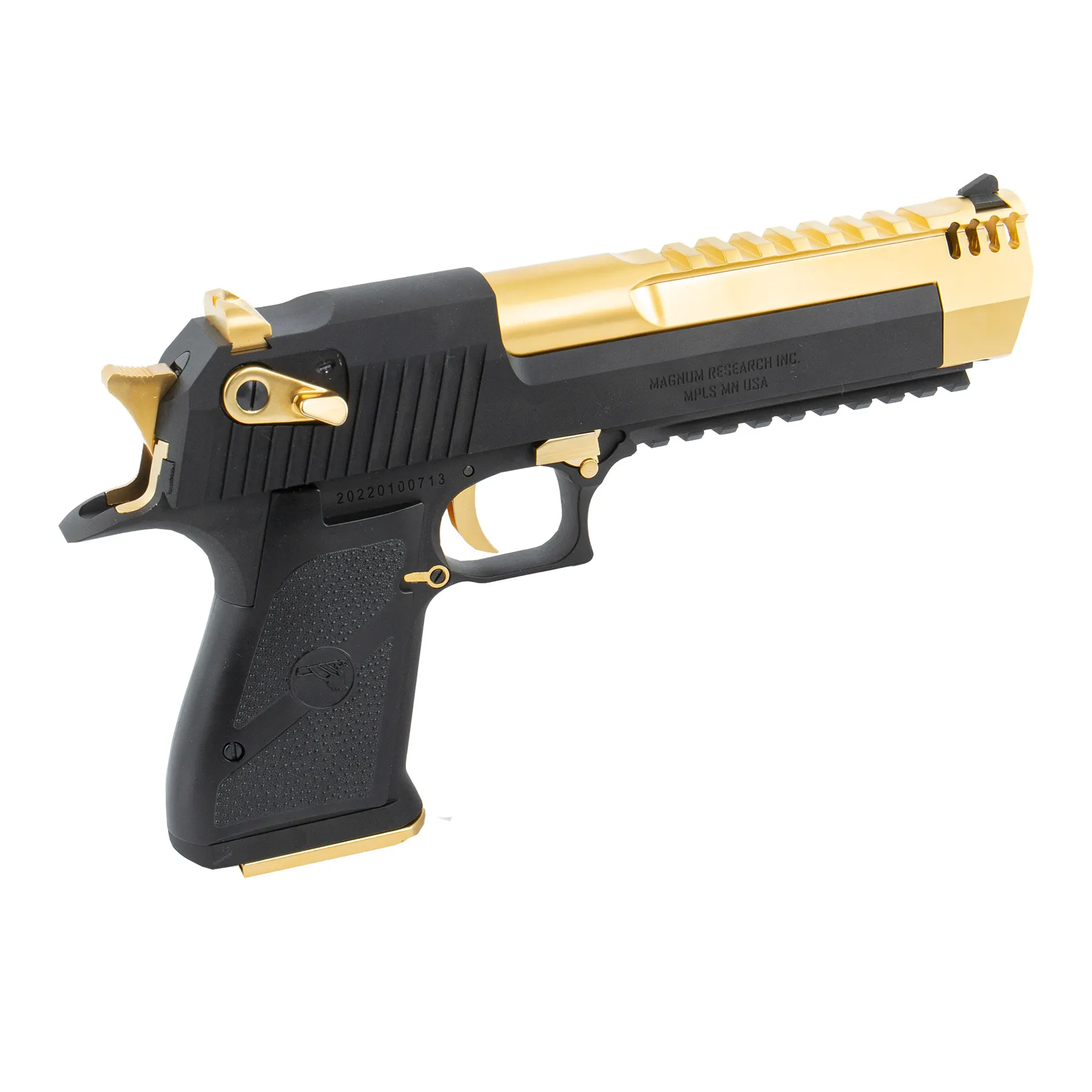 Desert Eagle L6 .50AE GBB, Gold/Black