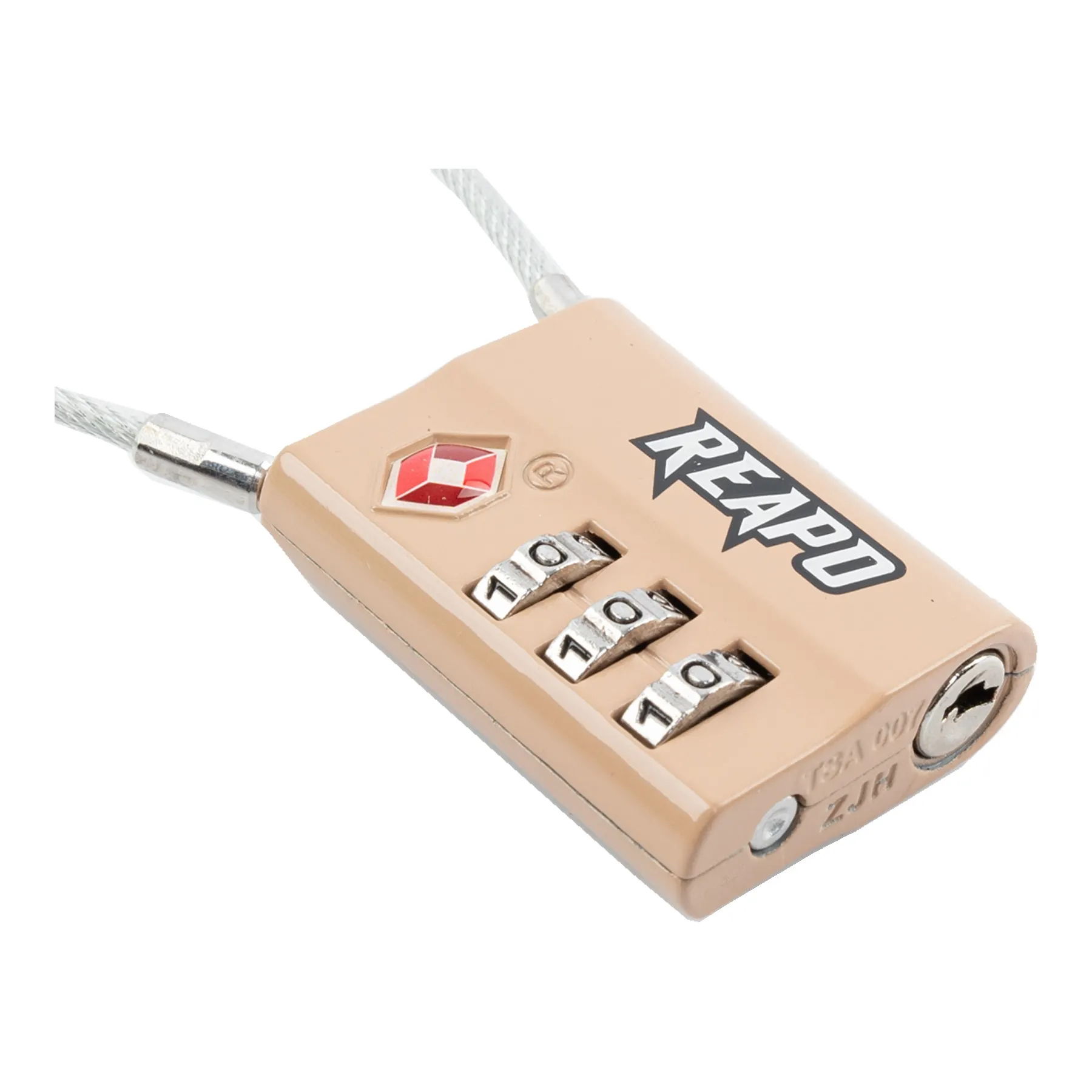 Reapo XL Zahlenschloss TSA lock, Tan