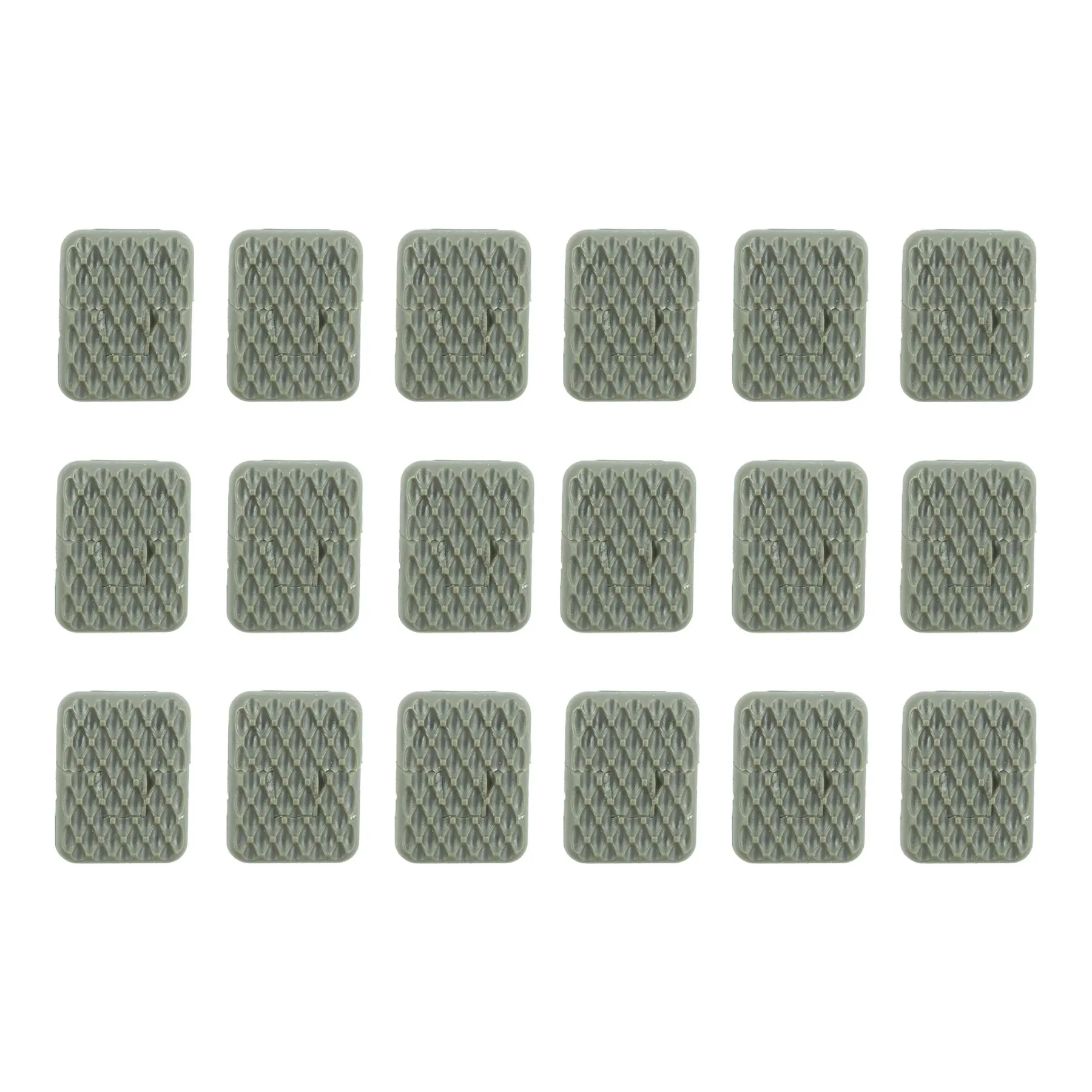 MLOK 1 Slot Covers, 18 pcs, OD Green MLOK 1 Slot Covers, 18 pcs, OD Green