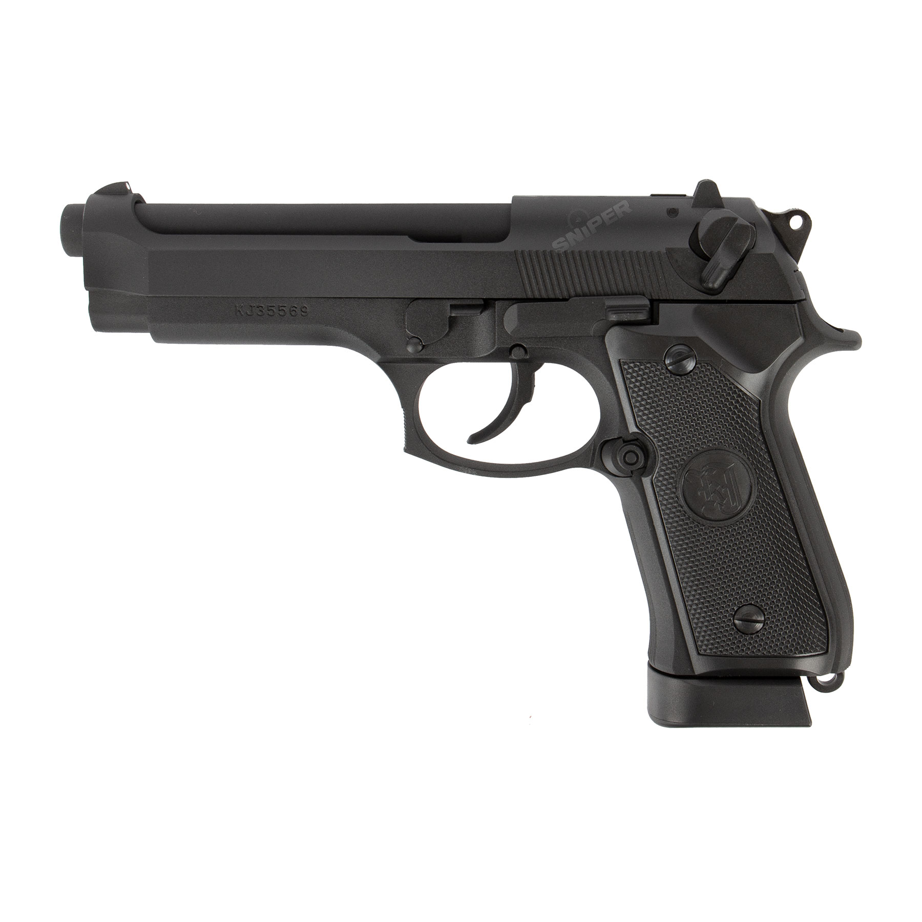M9 Full Metal CO2, Black