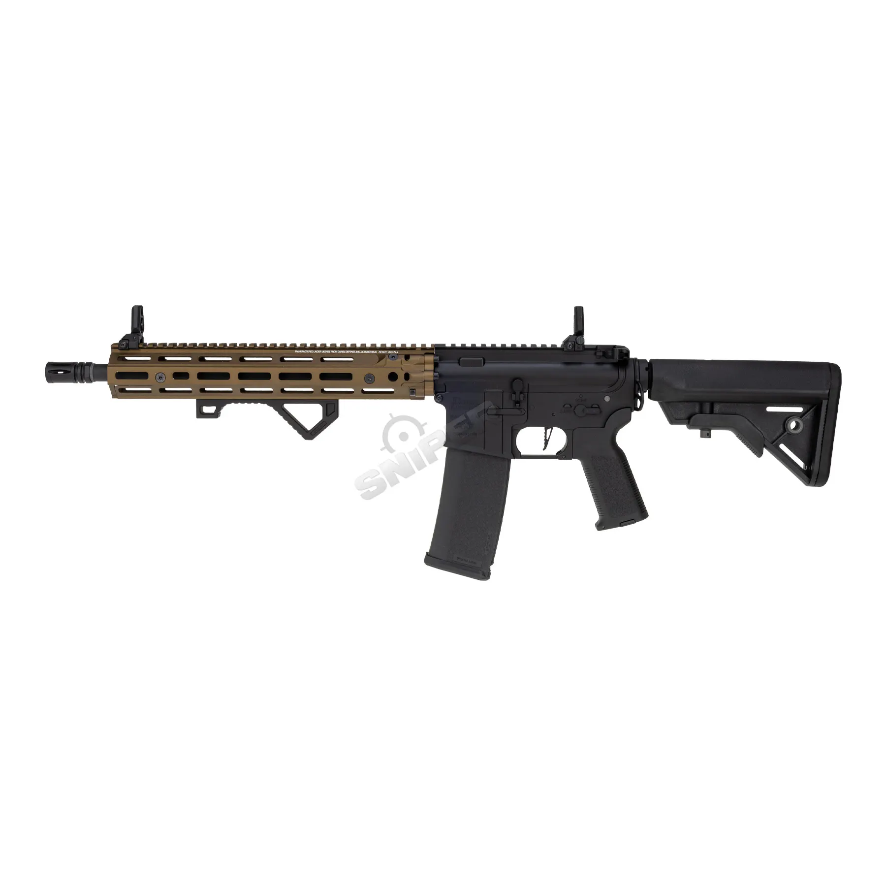 Specna Arms SA-E28 14,5" RIS III Edge w/ HAL ETU, Chaos Bronze
