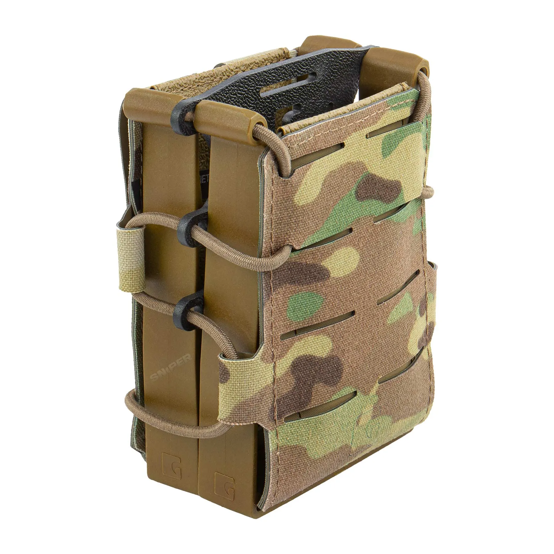 Double Speedpouch LC für AK, Multicam