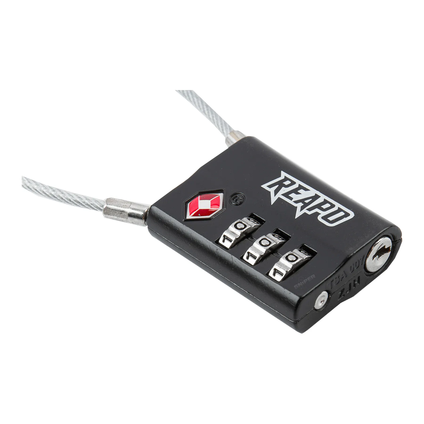 Reapo XL Zahlenschloss TSA lock, Black