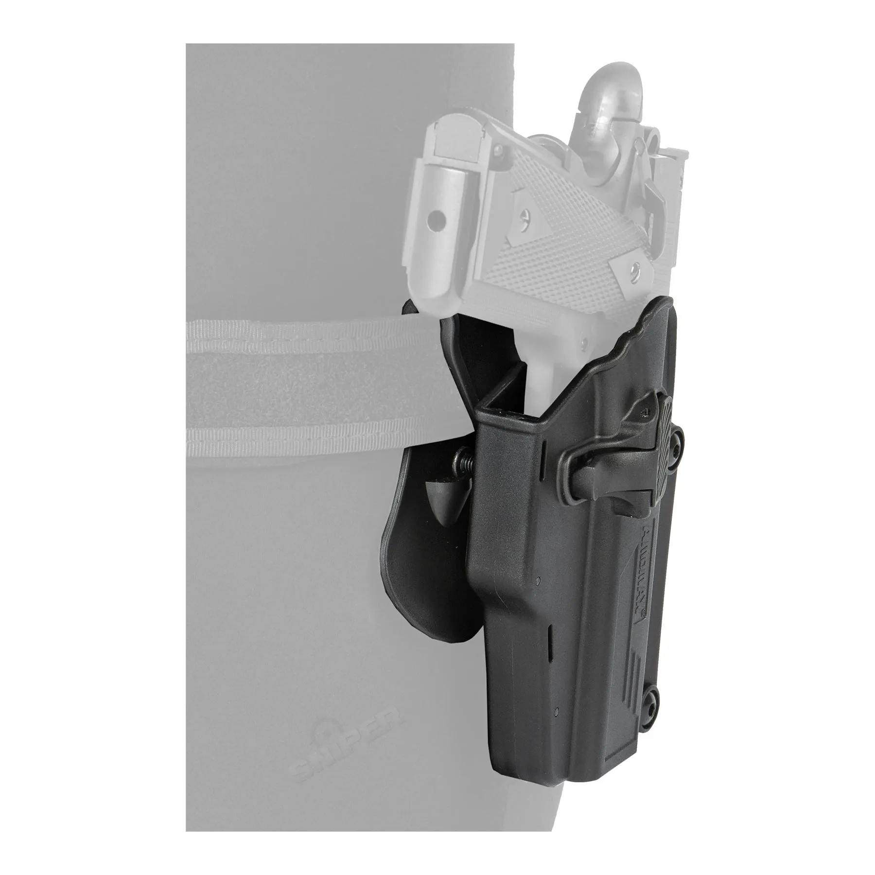 Universal Paddle Holster, Multi Fit, Black