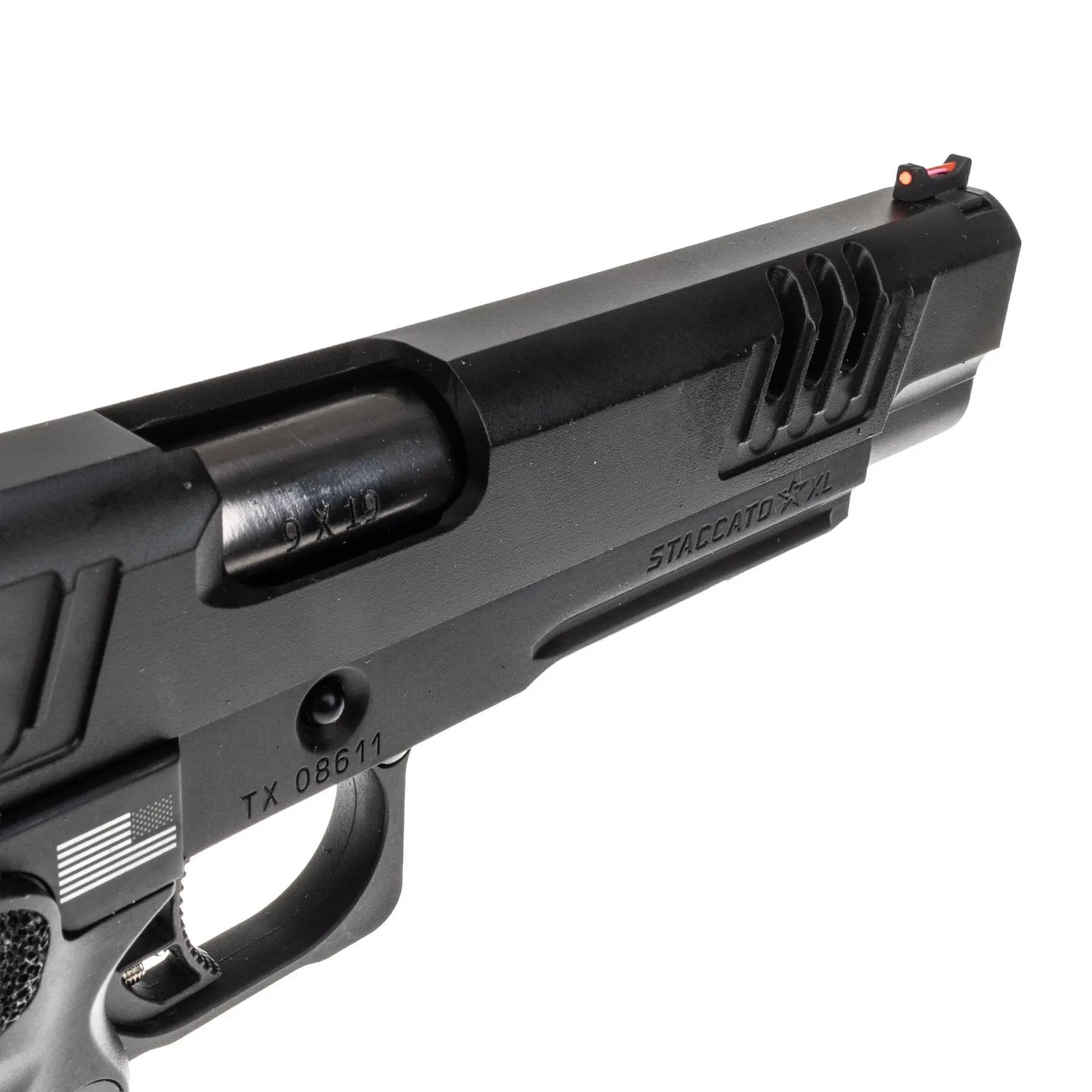EMG Staccato XL T8 GBB Softair Pistole, Black
