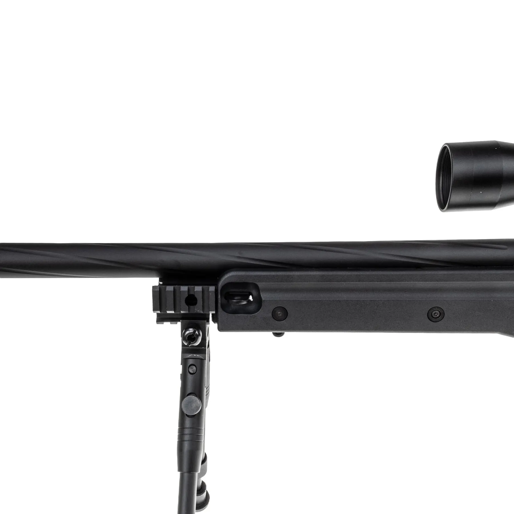 WELL MB08 L96 Upgraded Version w/ Scope & Bipod, Black