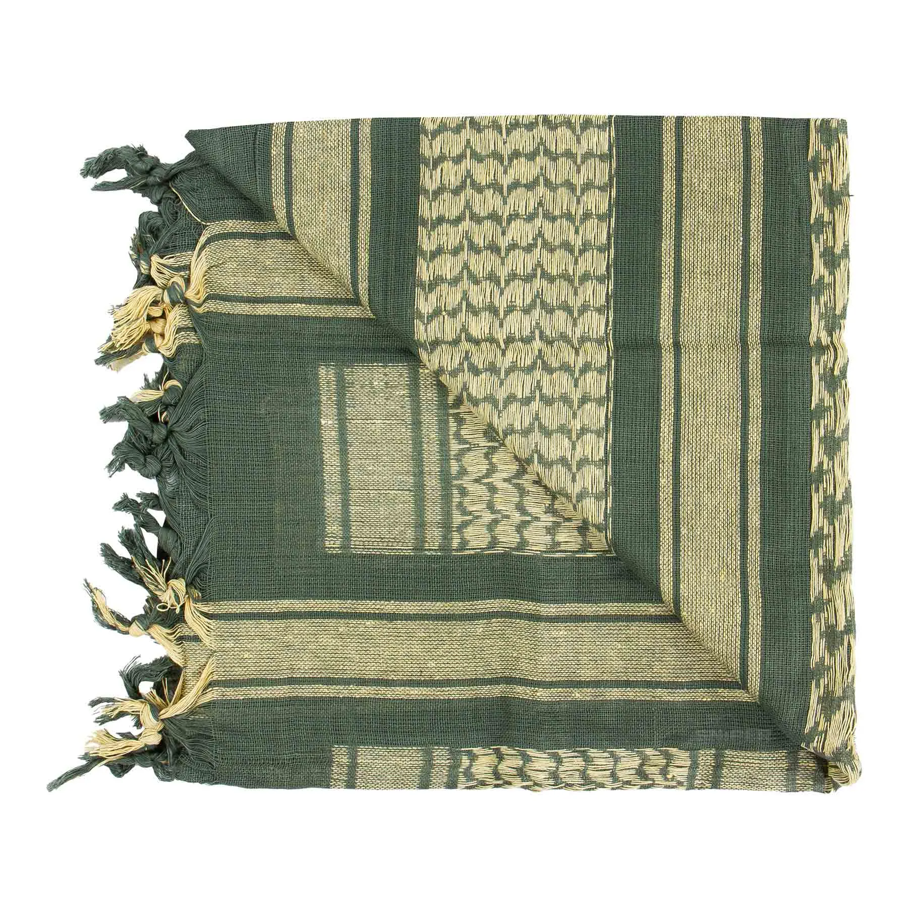 Shemag, Green/Tan Shemag, Green/Tan