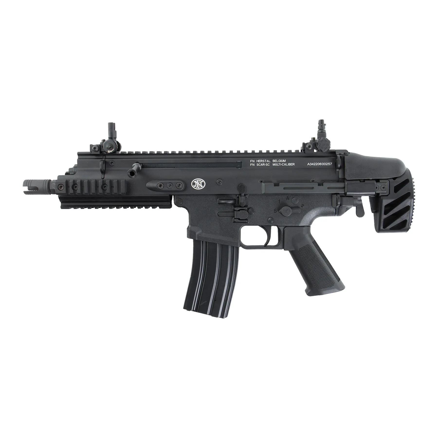 FN SCAR SC PDW 2023, (S)AEG, Black