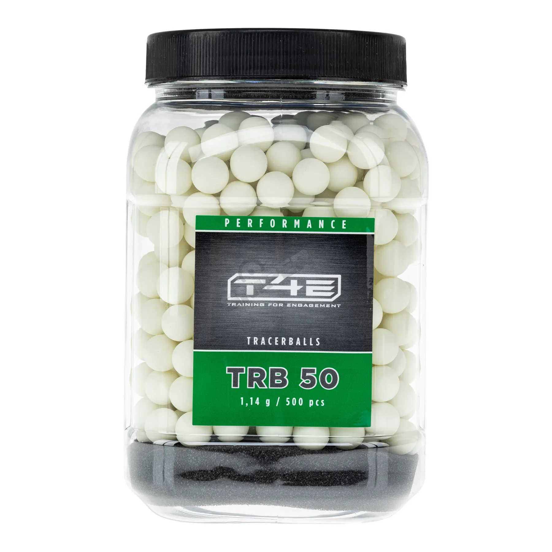 Tracer Rubberballs 50 Cal für T4E Ram Waffen, 500rds