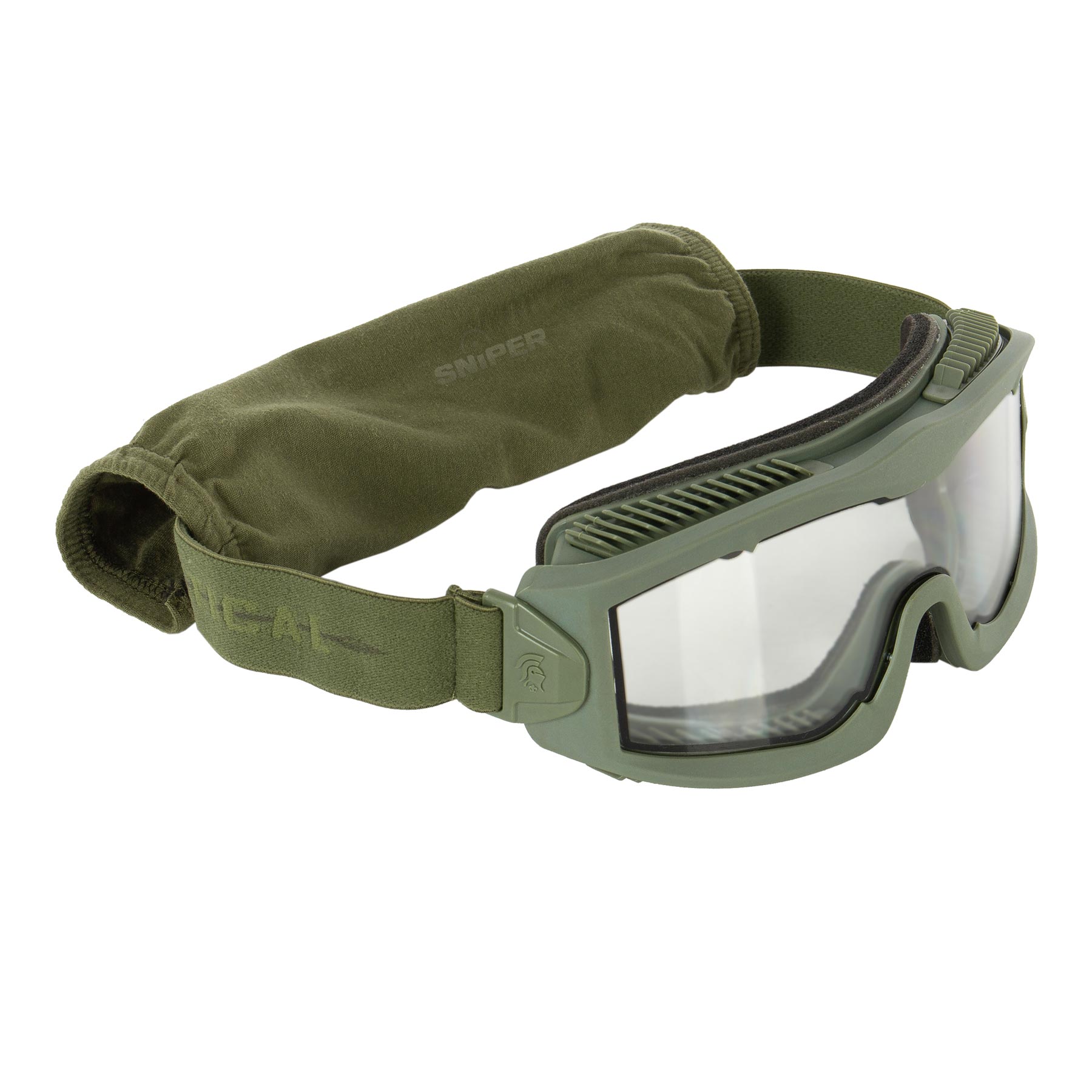 Aero Thermal Series Mask, Olive/Clear