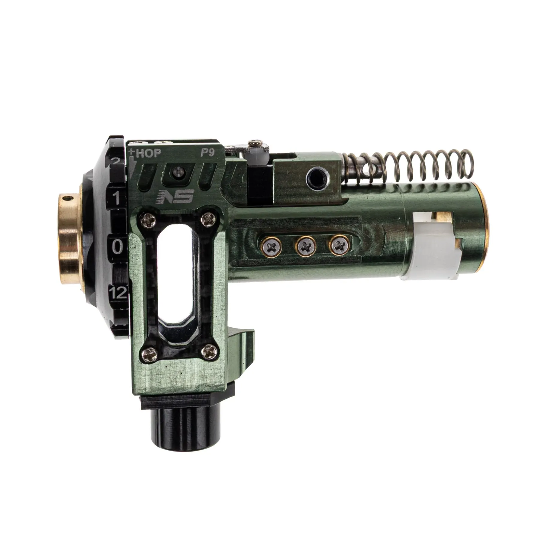 CNC Aluminum Hopup Chamber, Green