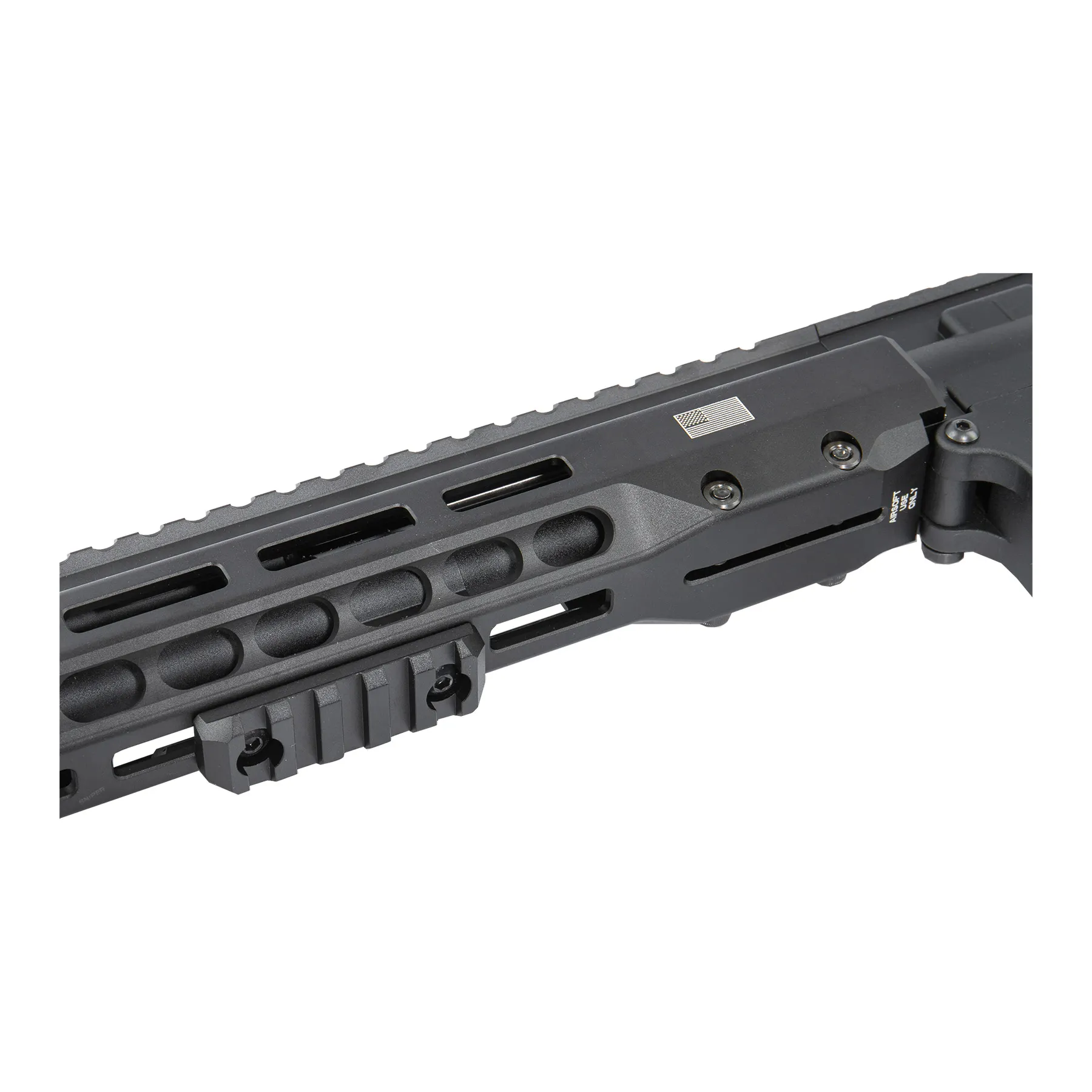 Barrett Firearms REC7 DI AR15 SBR, (S)AEG black Barrett Firearms REC7 DI AR15 SBR, (S)AEG black