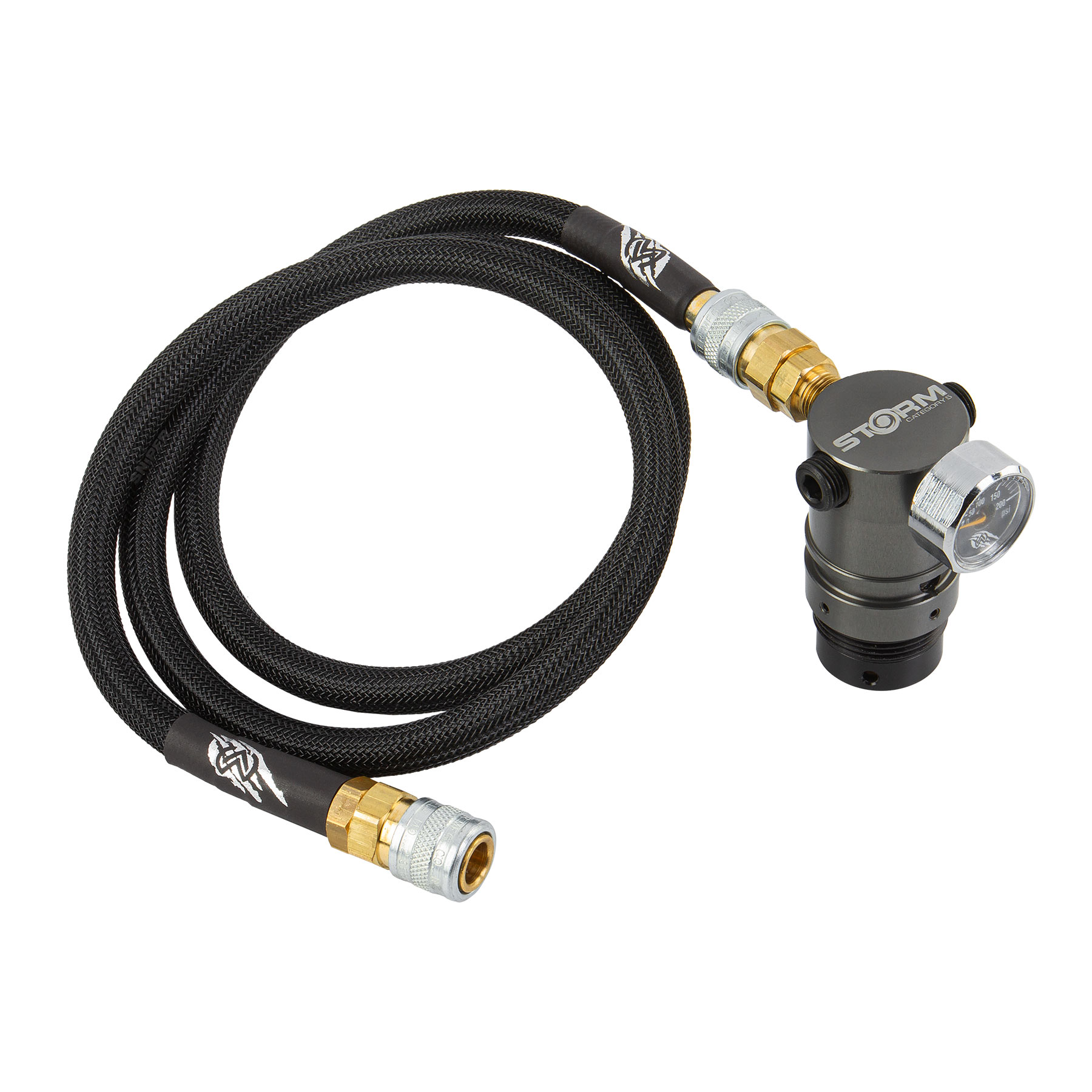 Storm Regulator Category 5 On Tank w/Remote Line, Black