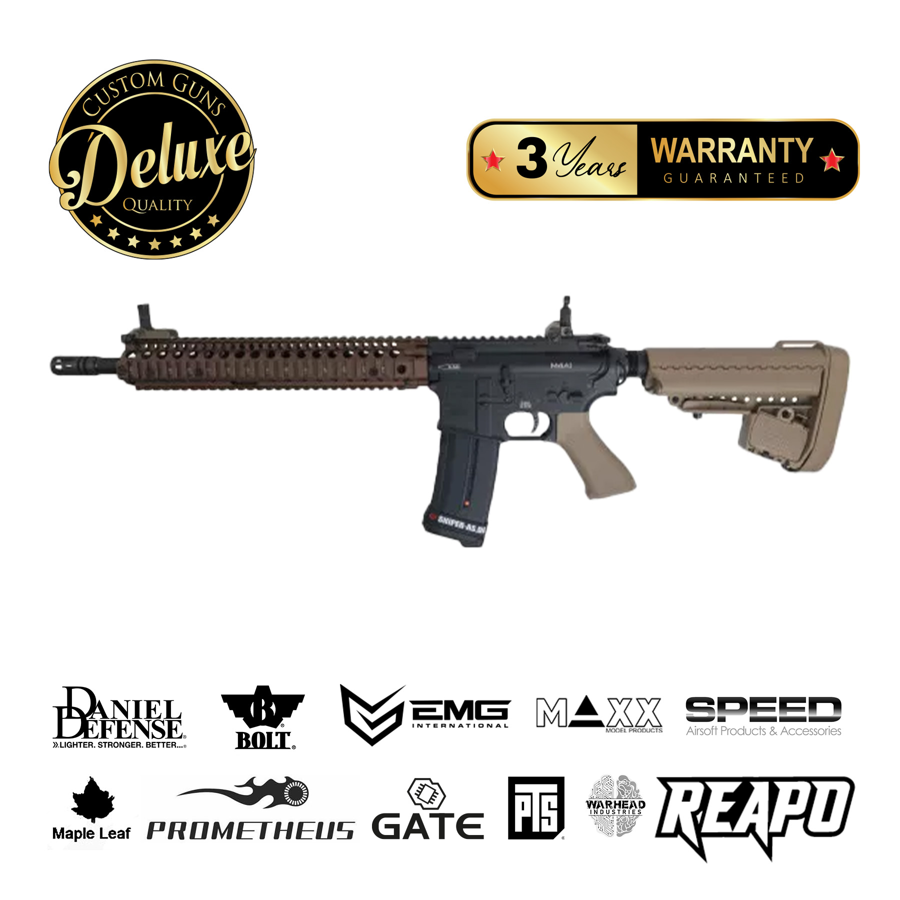 SAC Custom Daniel Defense Block II, (S)AEG, dualtone