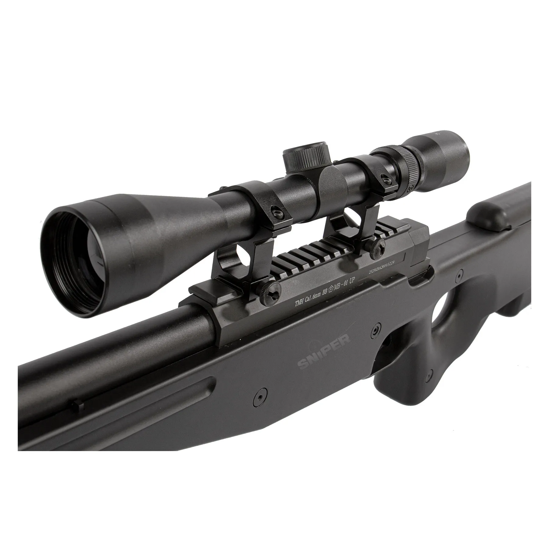 L96 Scharfschützengewehr Upgraded Rifle Set, Black