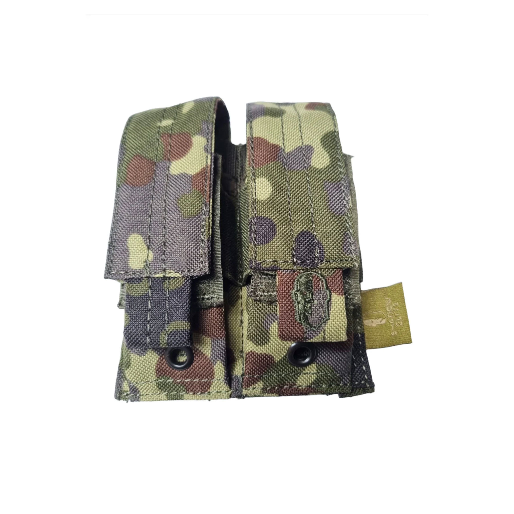 Shadow Double Pistol Mag Pouch, Flecktarn