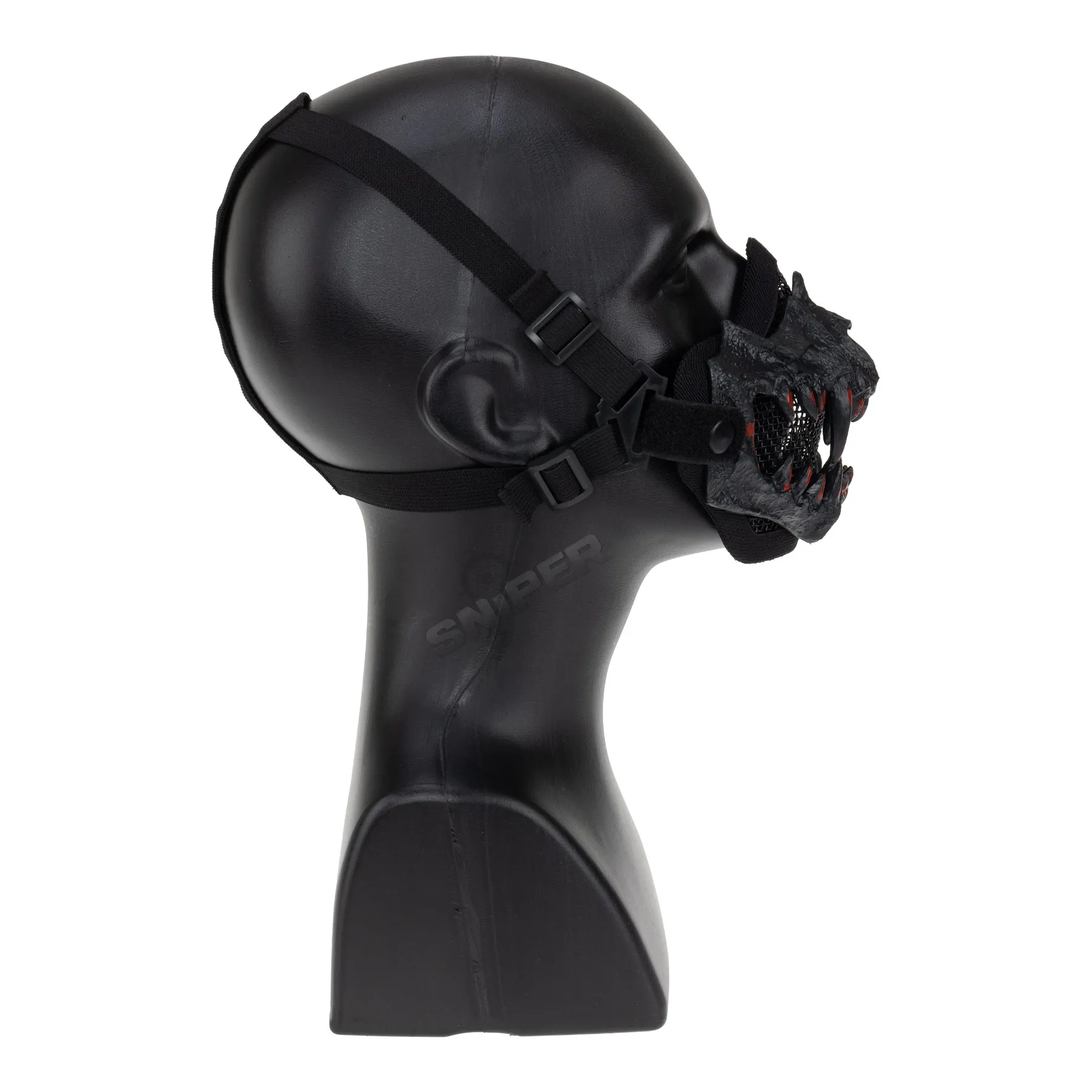Reapo Stalker Fangs Mask, Black Reapo Stalker Fangs Mask, Black