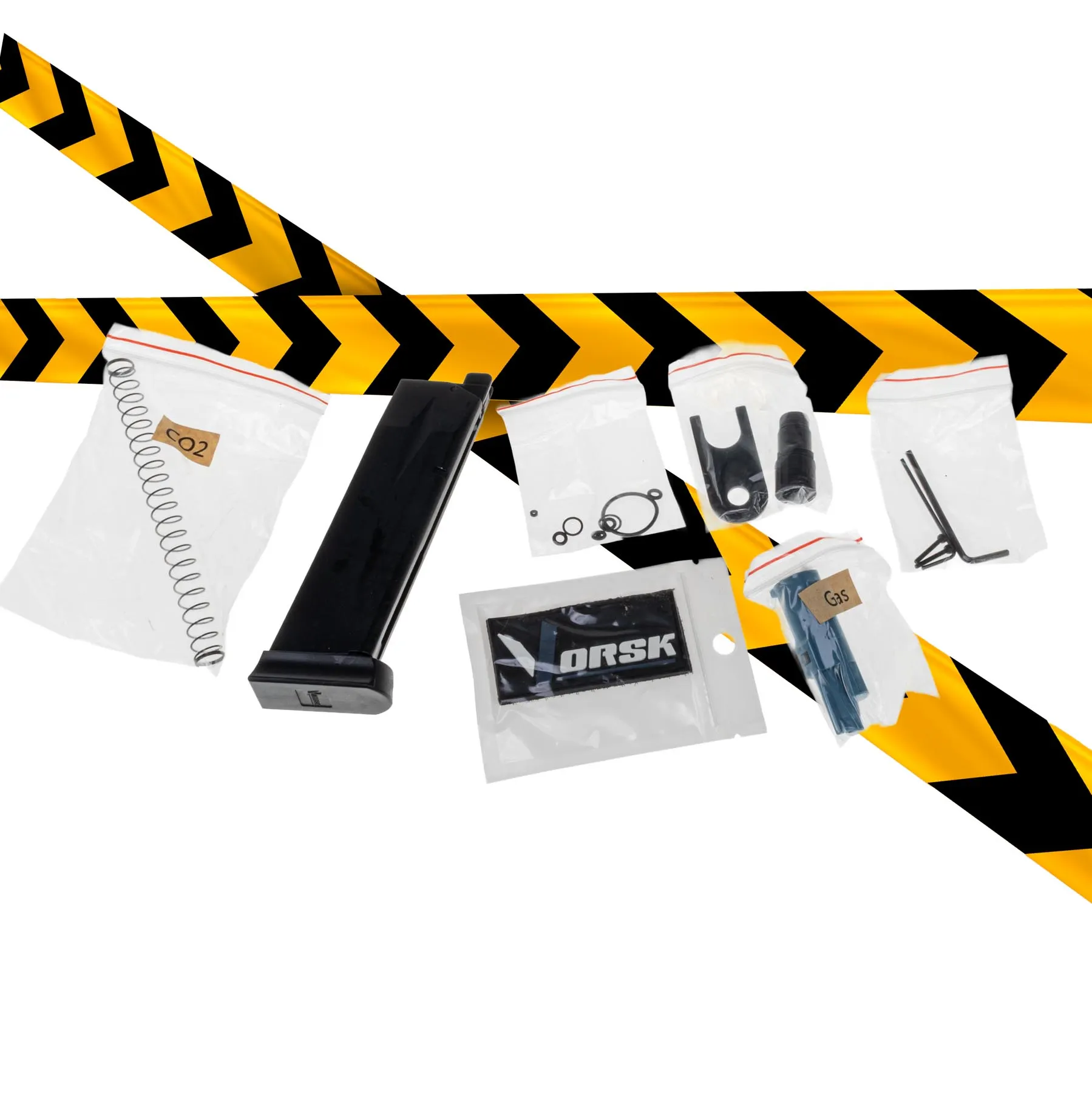 B-Ware Vorsk VP-26X Softair Pistole GBB, Black