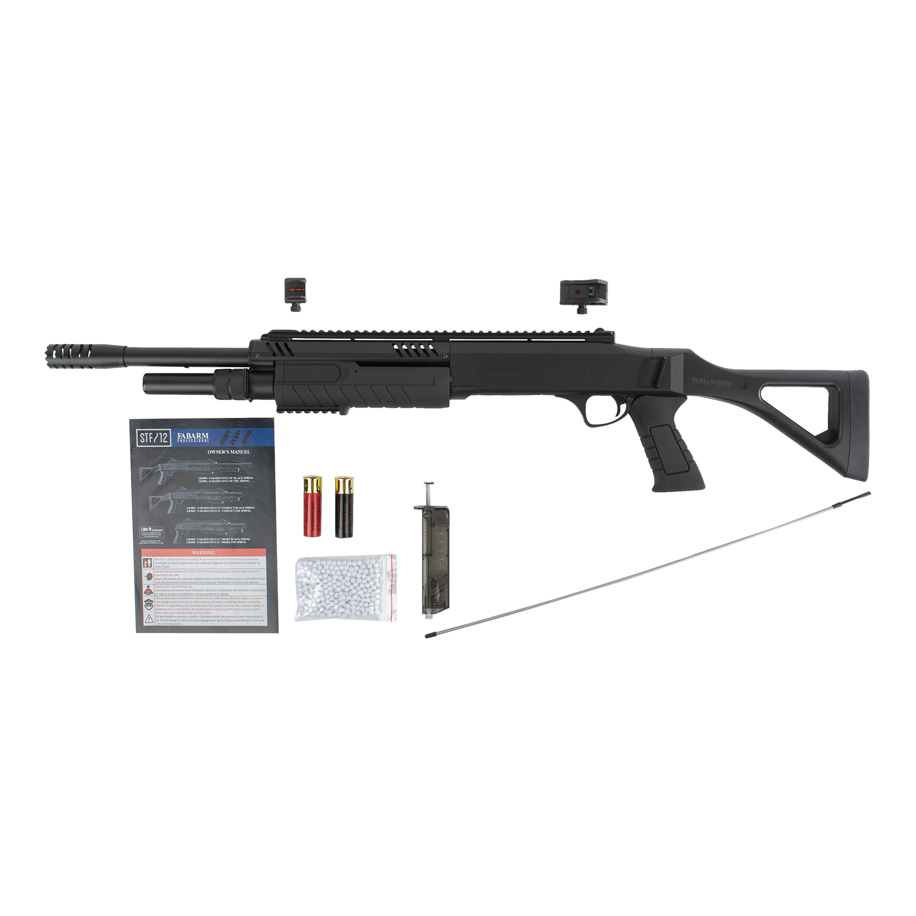 FABARM STF/12-18 Pumpgun, Black