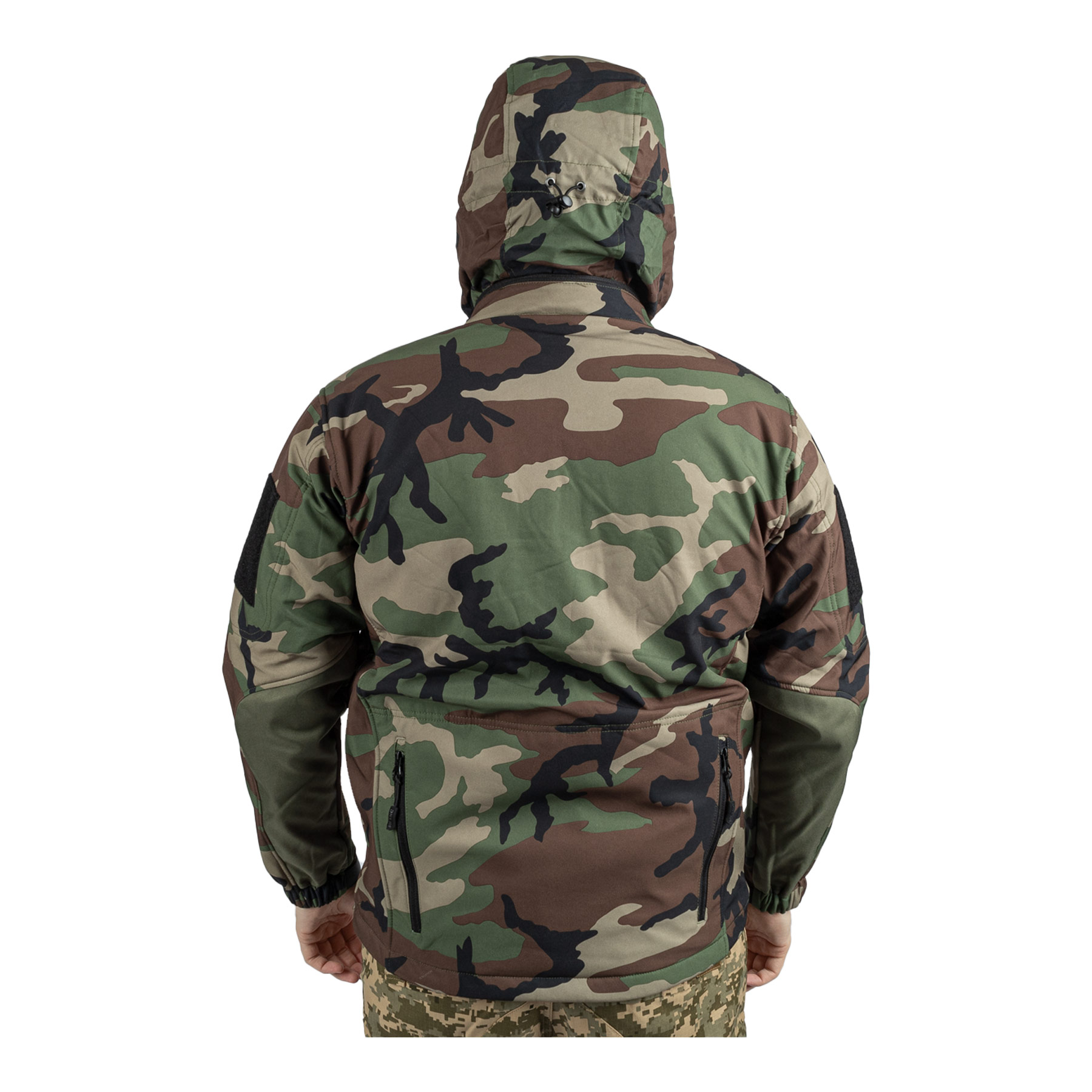 Soft Shell Jacket Tactical, Woodland