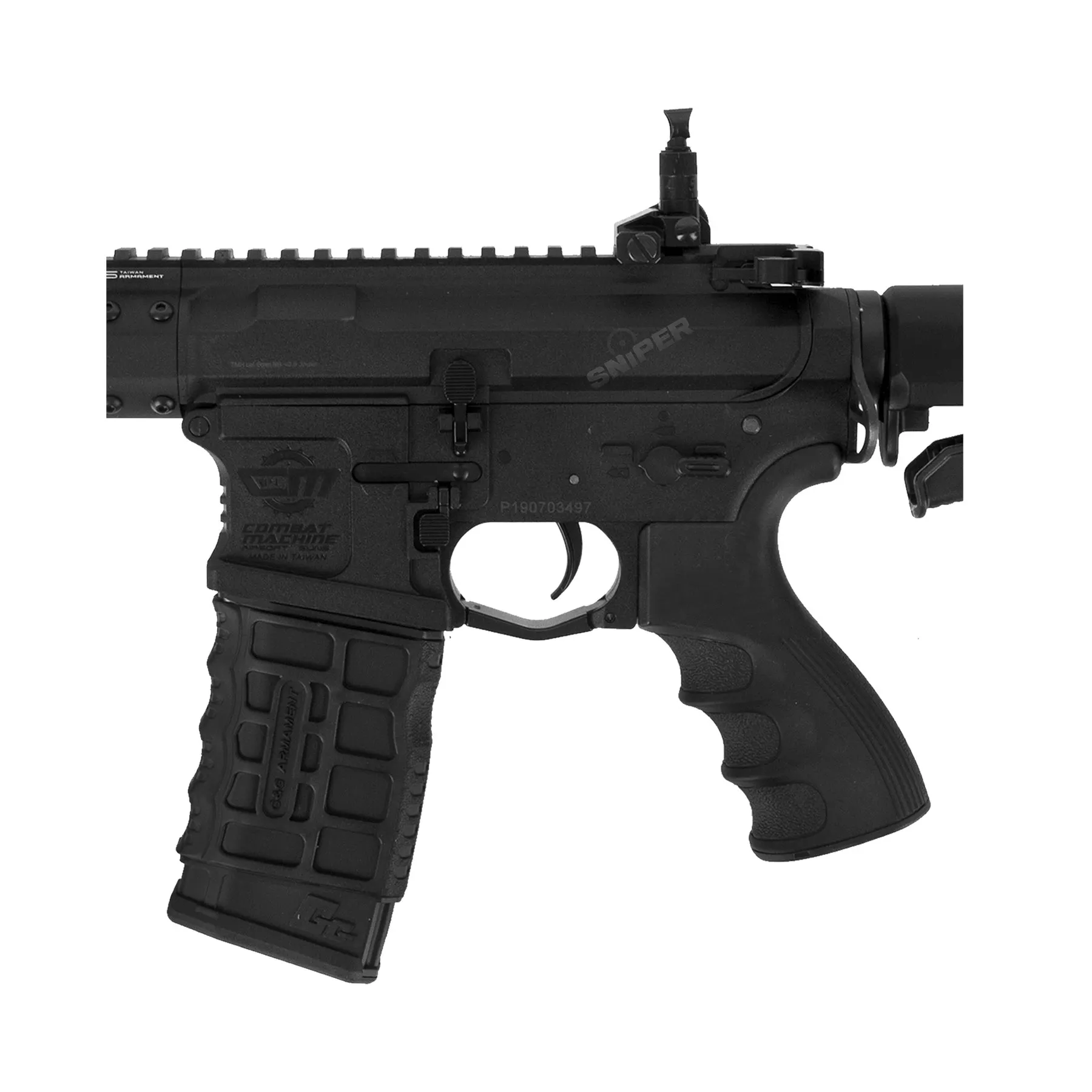 CM16 Wild Hog 9" ETU 0,5J, Black CM16 Wild Hog 9" ETU 0,5J, Black