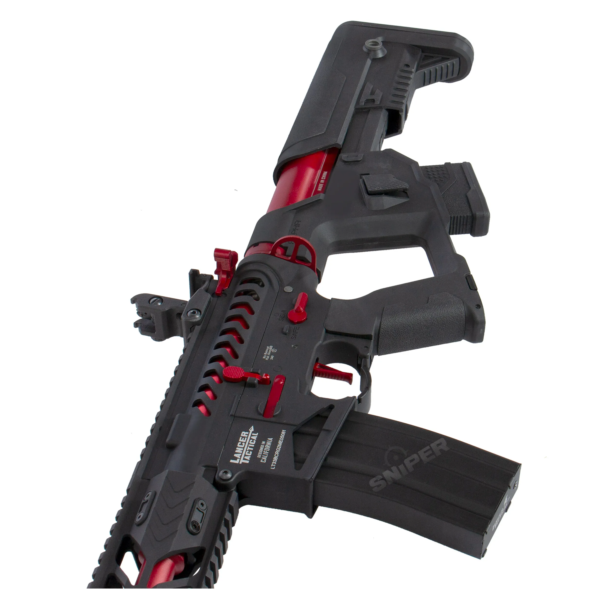 Enforcer NightWing Skeleton (S)AEG, Red