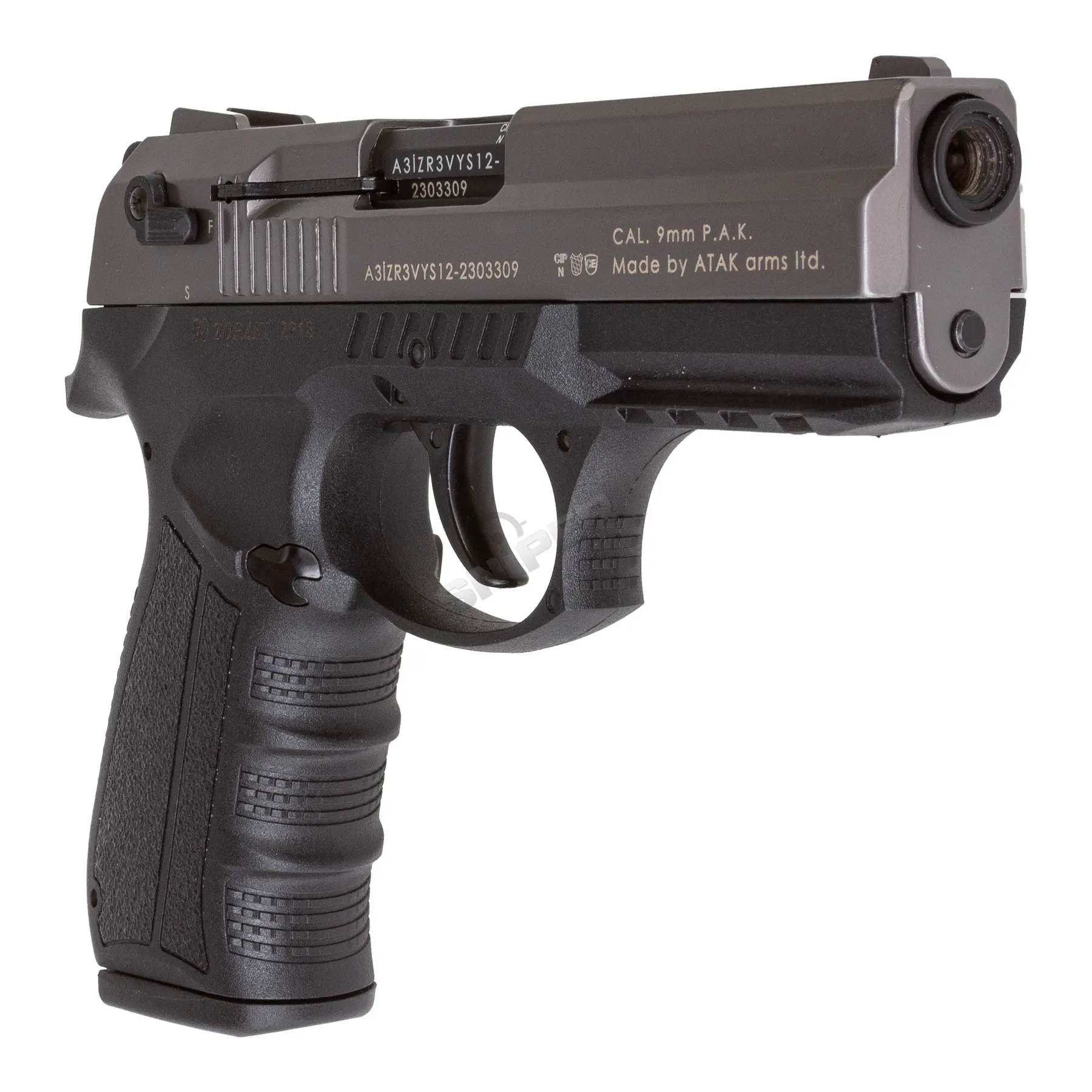 Zoraki 2-918 9mm P.A.K. Schreckschusspistole, Titan Silvester Bundle #1 Zoraki 2-918 9mm P.A.K. Schreckschusspistole, Titan