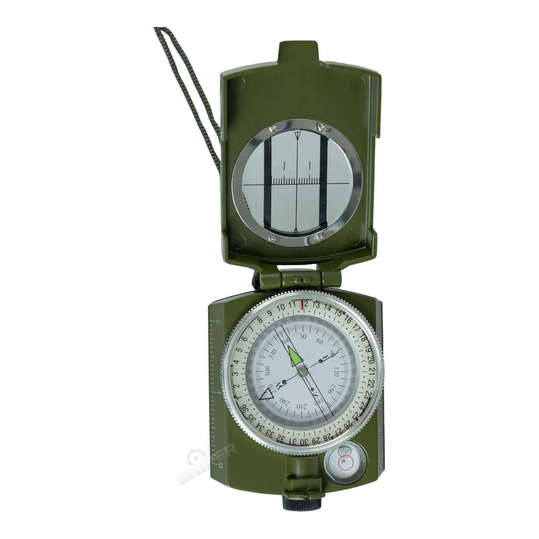 Fosco Ultimate Kompass, Green